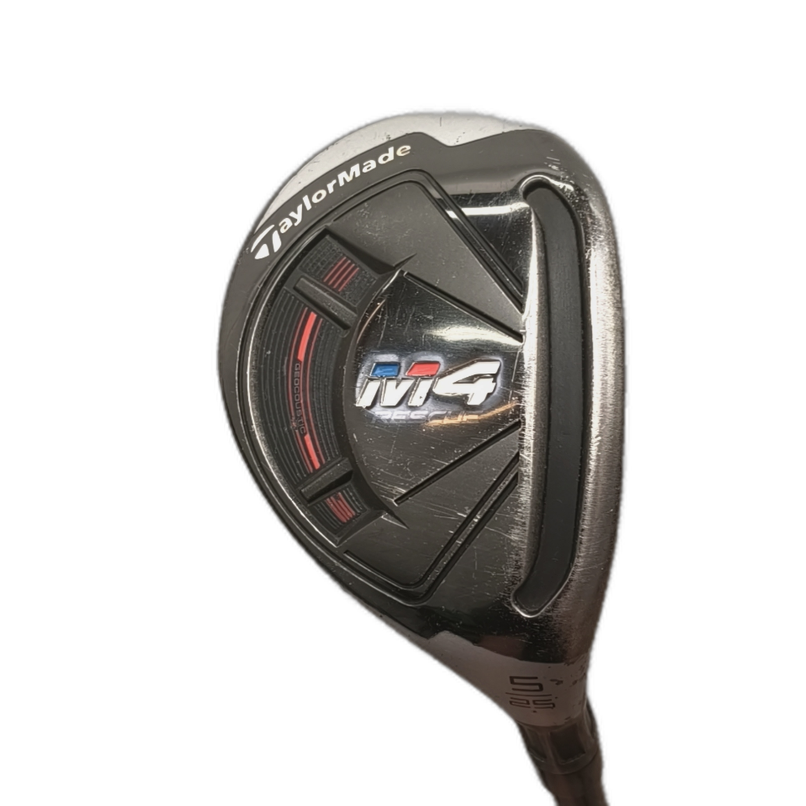 TaylorMade M4 2018 Hybrid / Flex Regular / #5/25 [model:silueta] [bg:handrolled]