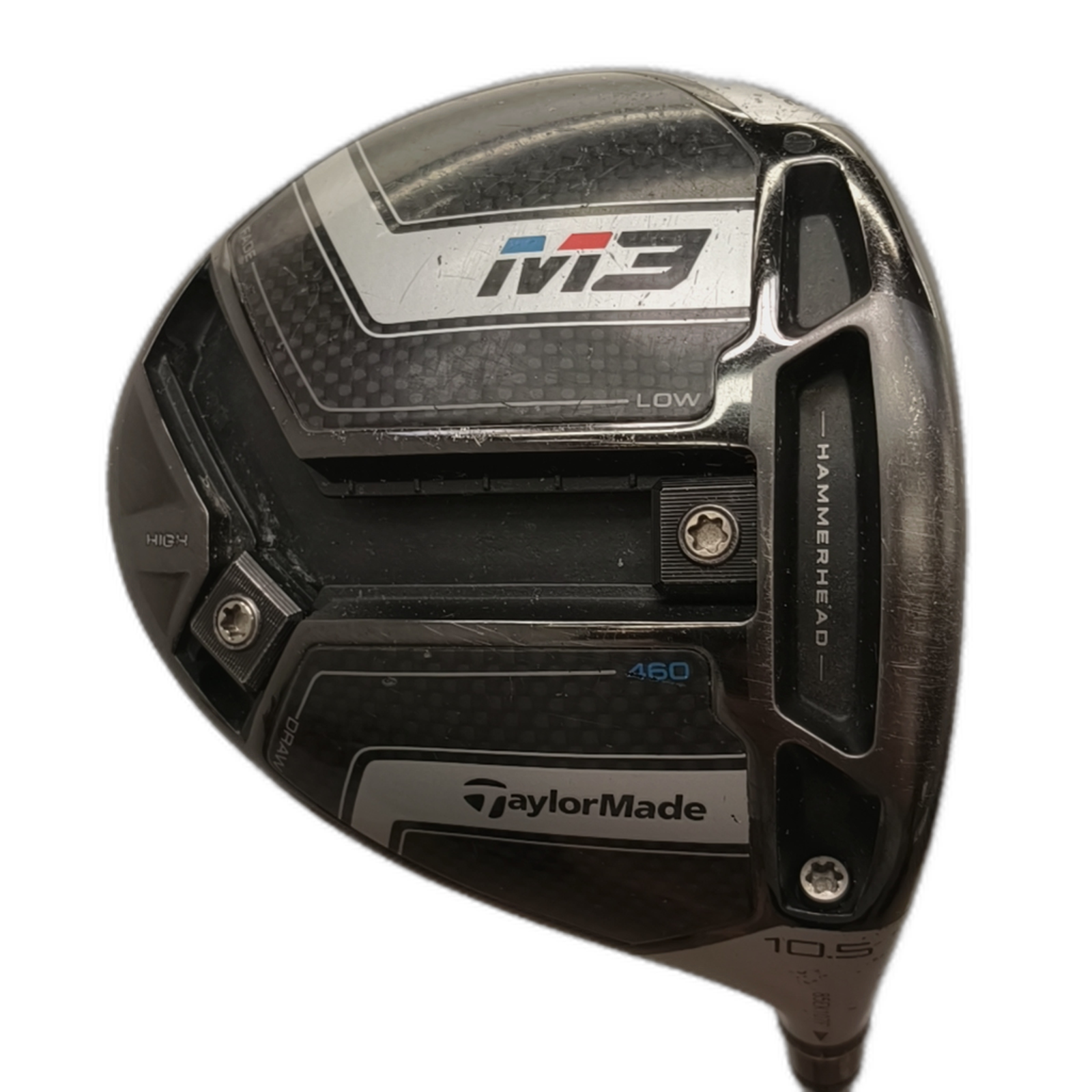 TaylorMade M3 Driver / Flex Regular / Loft 10.5 [model:silueta] [bg:handrolled]
