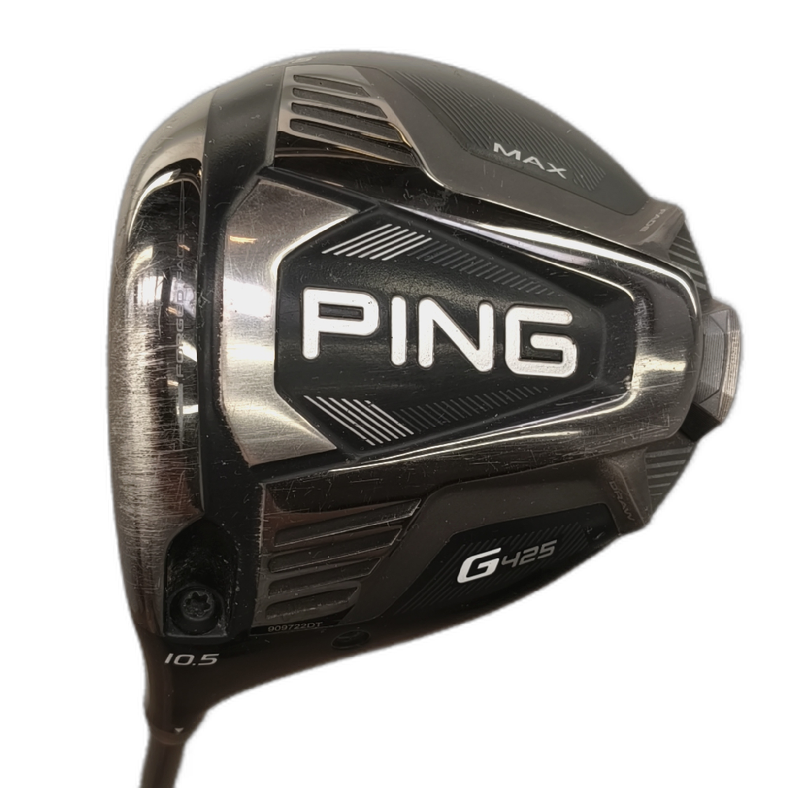 Venstre PING G425 MAX Driver / Flex Regular / Loft 10.5 [model:silueta] [bg:handrolled]