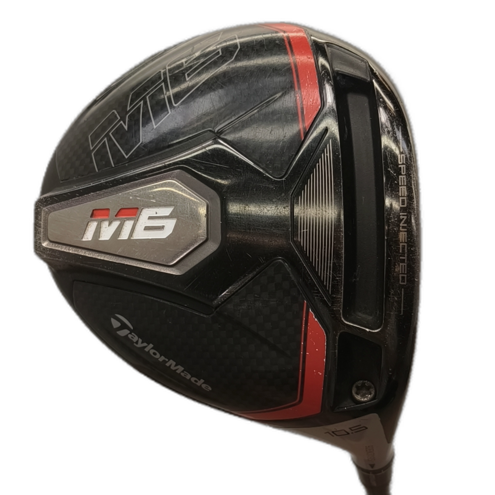 TaylorMade M6 Driver / Flex Regular / Loft 10.5 [model:silueta] [bg:handrolled]