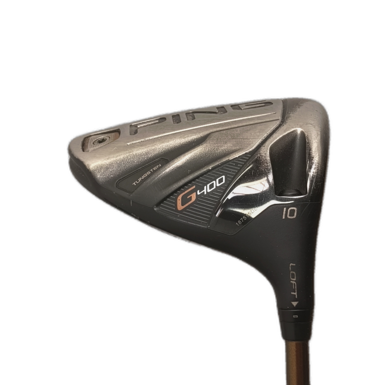 PING G400 Driver / Flex Regular / Loft 10 [model:silueta] [bg:handrolled]