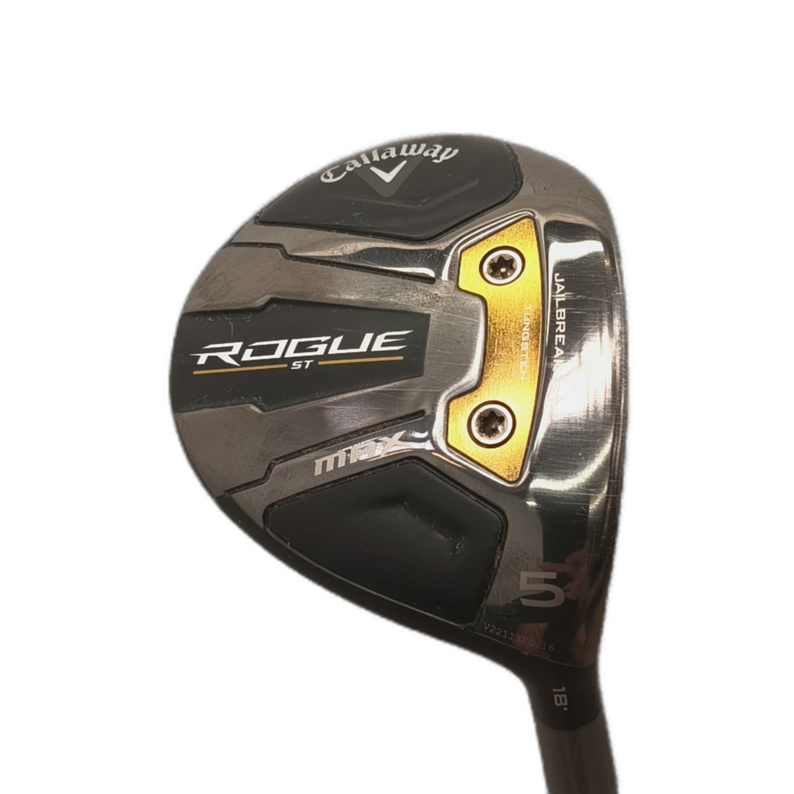 Callaway Rogue ST Max Fairway Wood / Flex Regular / #5/18 [model:silueta] [bg:handrolled]