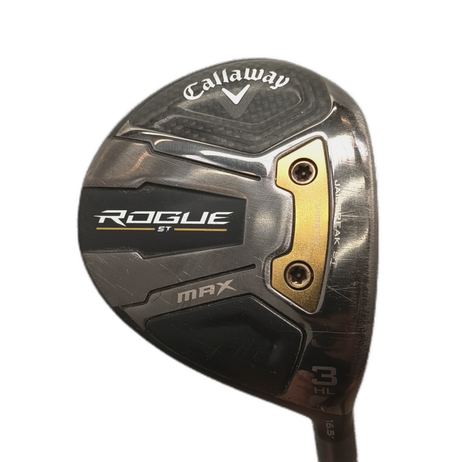 Callaway Rogue ST Max Fairway Wood / Flex Stiff / #3/16.5 [model:silueta] [bg:handrolled]