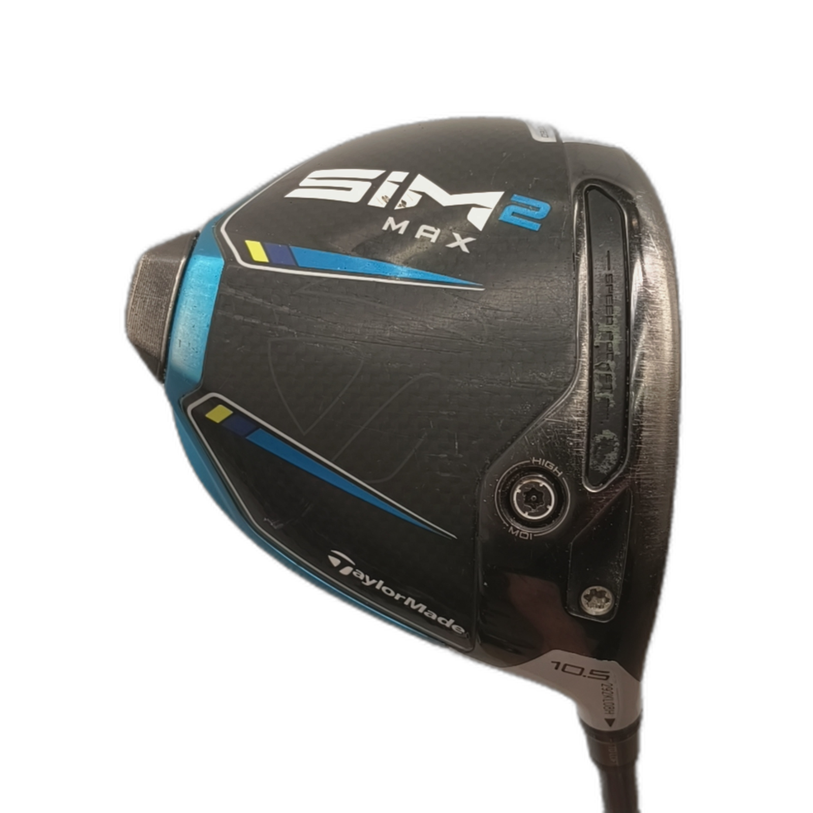 TaylorMade Sim 2 Max Driver / Flex Regular / Loft 10.5 [model:silueta] [bg:handrolled]