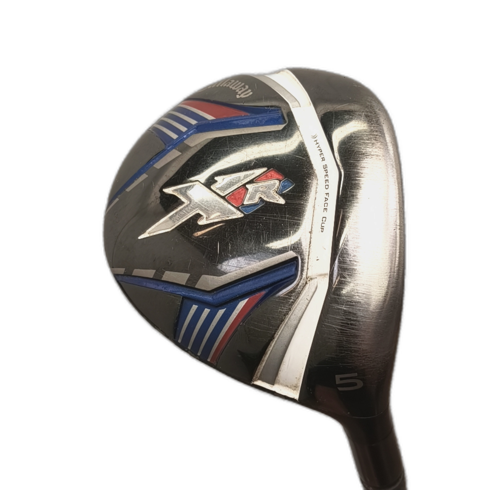 Callaway XR Fairway Wood / Flex Regular / #5/18 [model:silueta] [bg:handrolled]