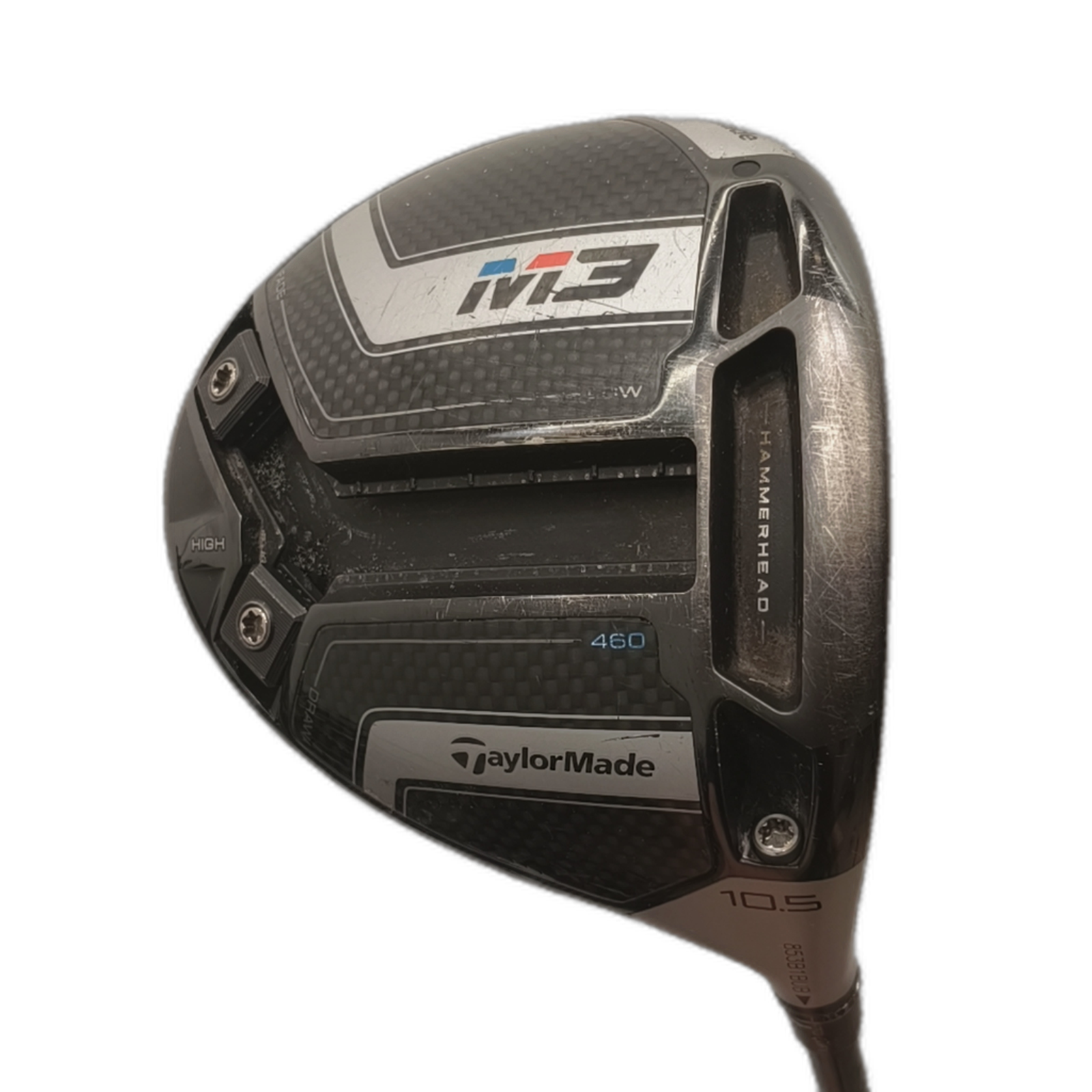 TaylorMade M3 Driver / Flex Stiff / Loft 10.5 [model:silueta] [bg:handrolled]