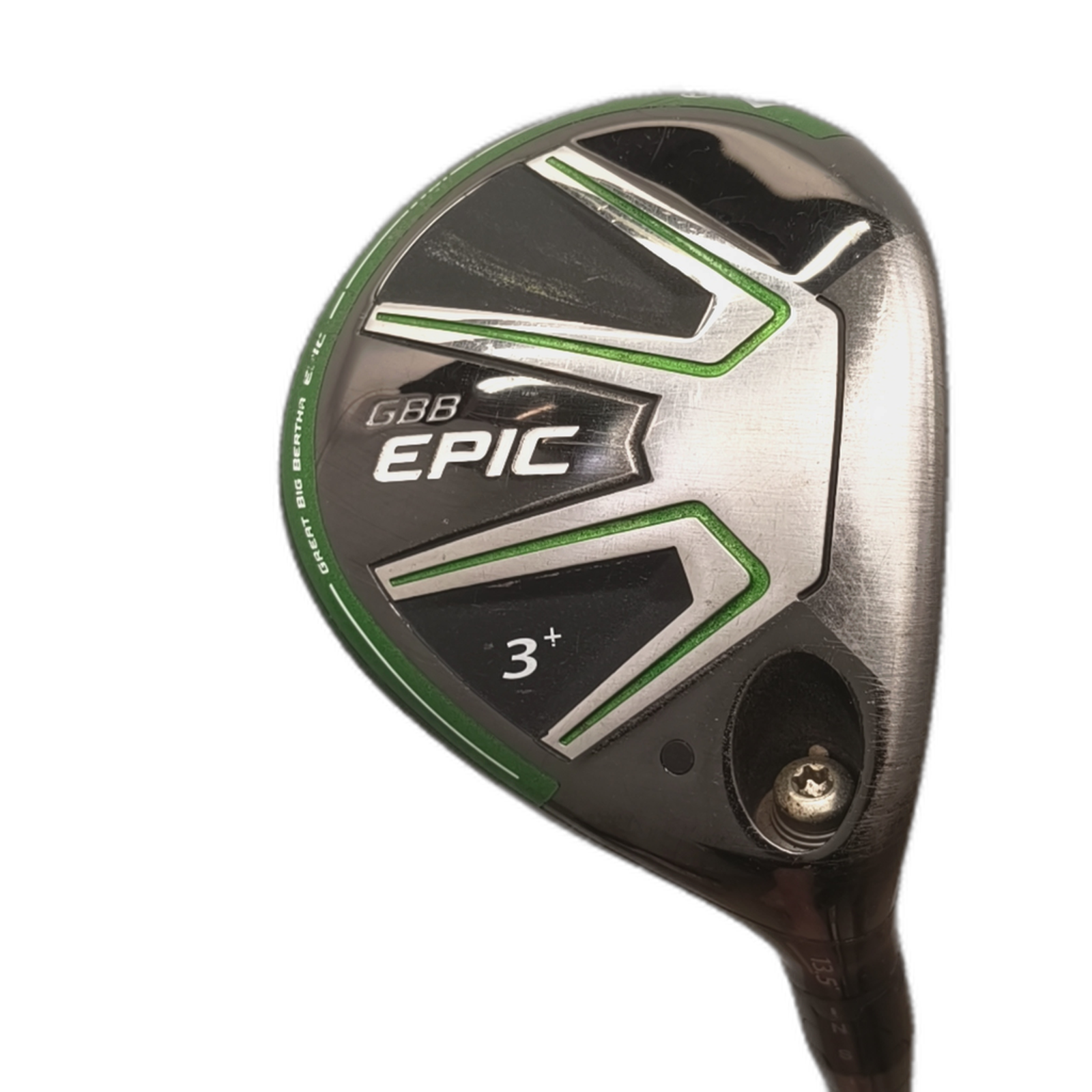 Callaway GBB Epic Fairway Wood / Flex Regular / #3/13.5 [model:silueta] [bg:handrolled]