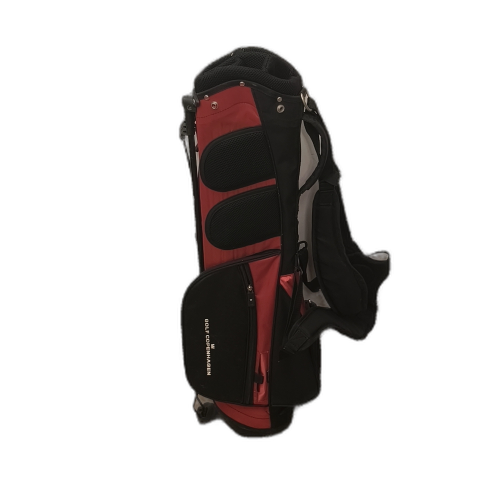 Golf Copenhagen  Golf Bag / 5-Rum / Rød [model:silueta] [bg:handrolled]