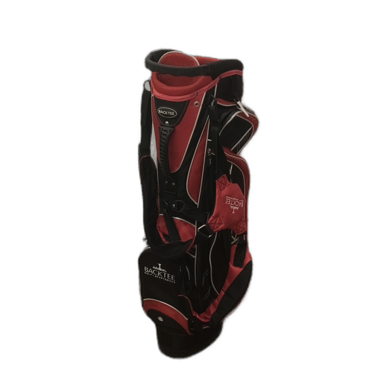 Backtee  Golf Bag / 6-Rum / Rød [model:silueta] [bg:handrolled]