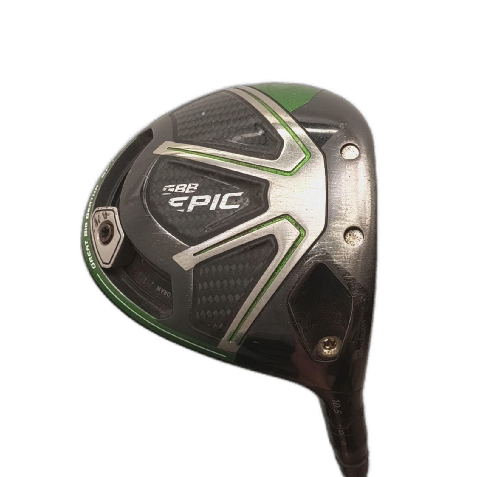 Callaway GBB Epic Driver / Flex Regular / Loft 10.5 [model:silueta] [bg:handrolled]
