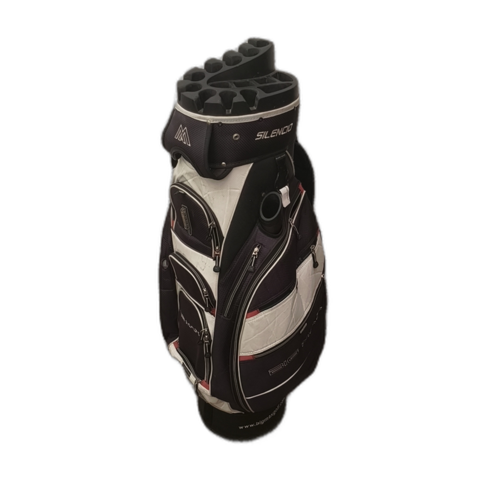 Big Max Silencio Golf Bag / 15-Rum / Sort [model:silueta] [bg:handrolled]