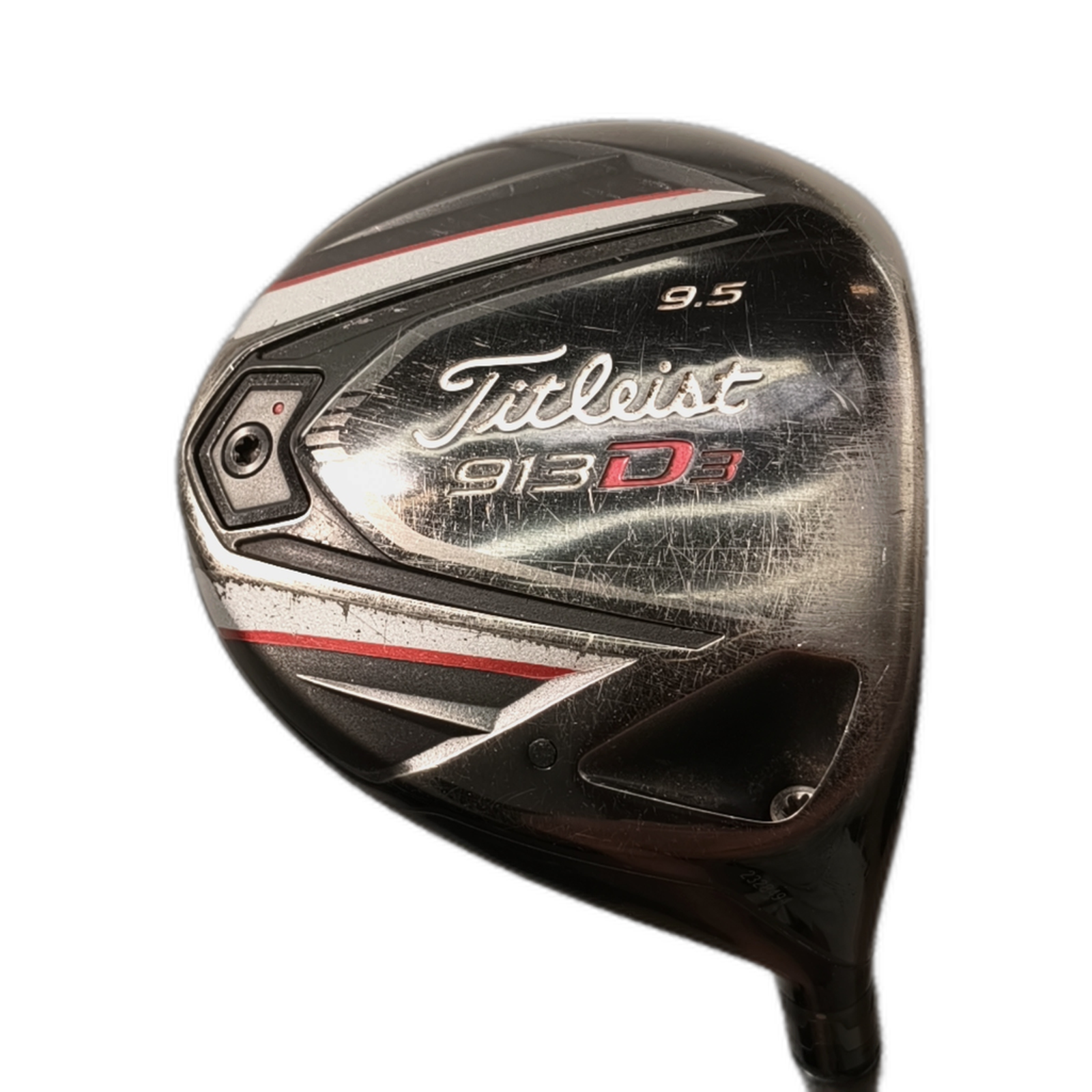 Titleist 913D3 Driver / Flex Stiff / Loft 9.5 [model:silueta] [bg:handrolled]