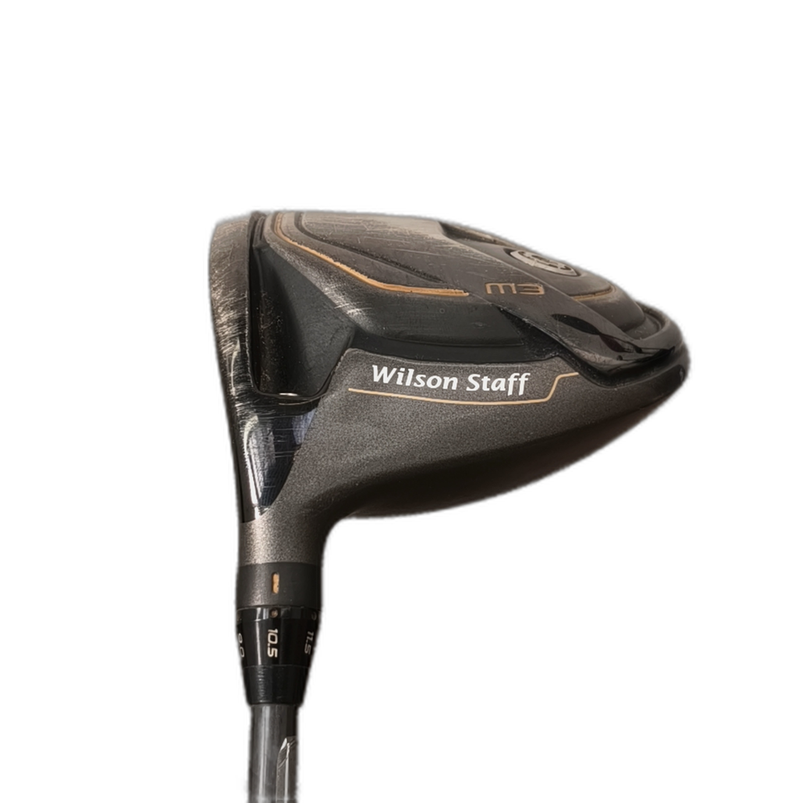 Left Wilson Staff FG Tour M3 Driver / Flex Regular / Loft 10.5 [model:silueta] [bg:handrolled]