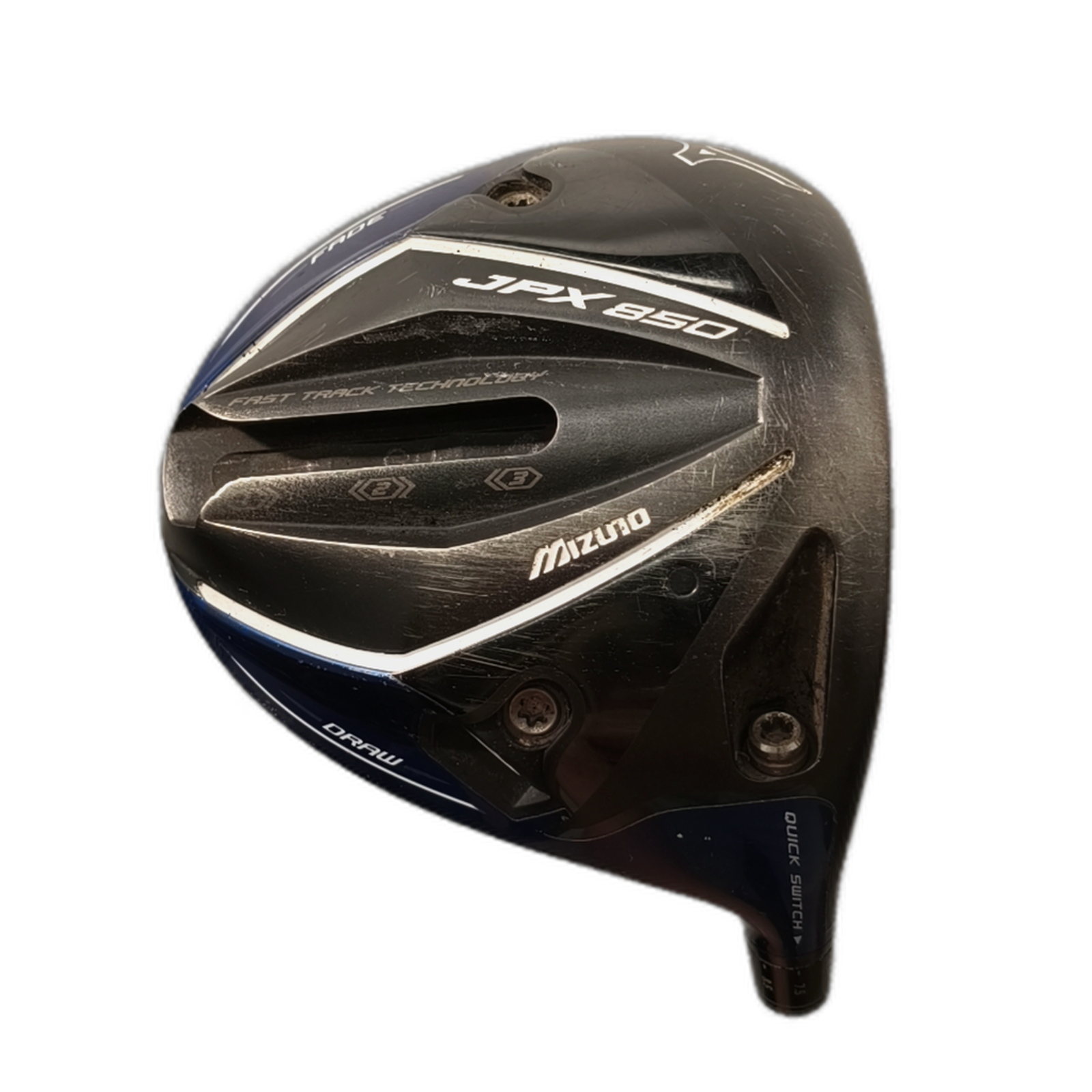 Mizuno JPX 850 Driver / Flex Regular / Loft 10.5 [model:silhouette] [bg:handrolled]