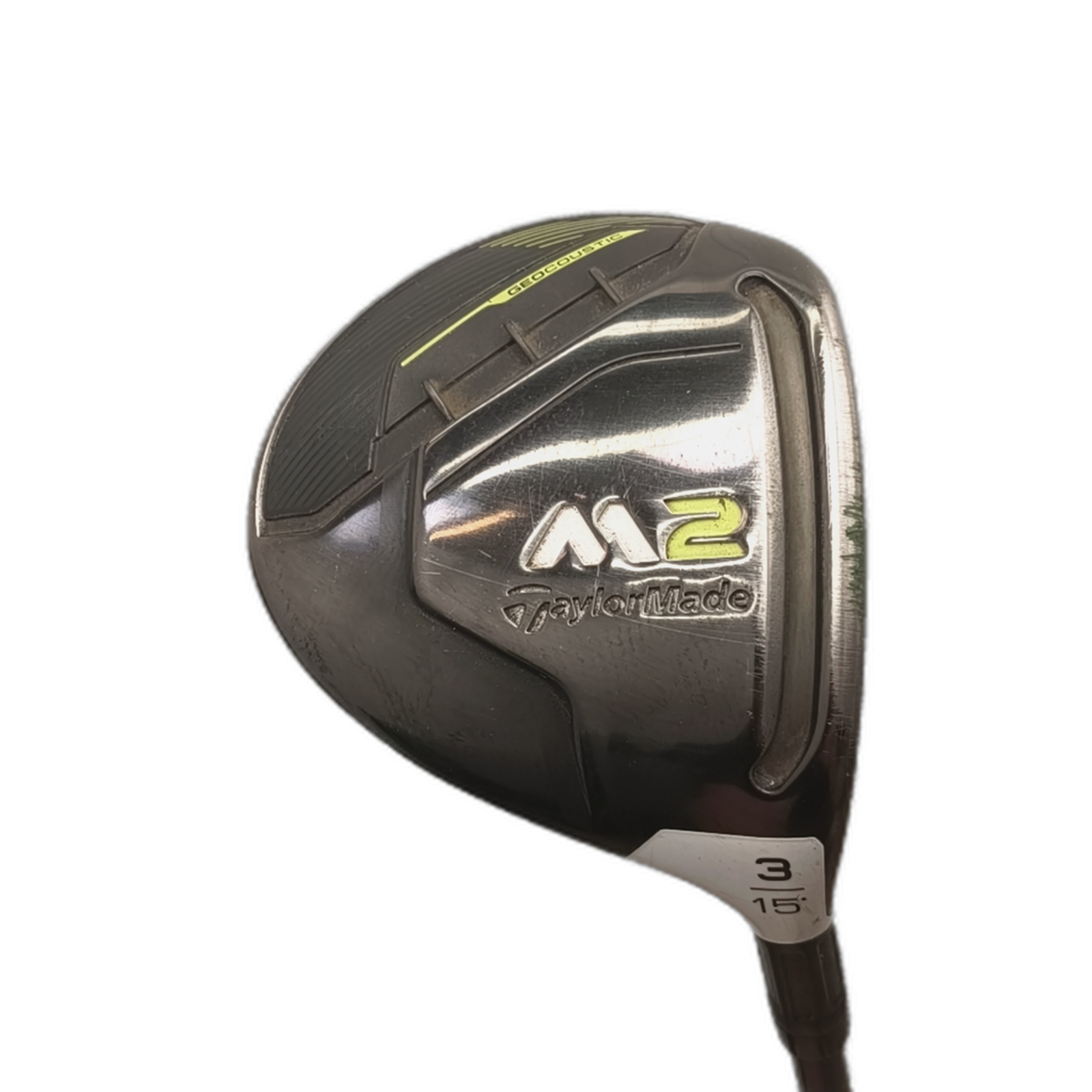 TaylorMade M2 2017 Fairway Wood / Flex Stiff / #3/15 [model:silueta] [bg:handrolled]