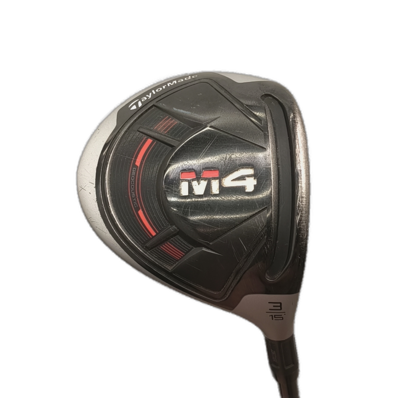 TaylorMade M4 2018 Fairway Wood / Flex Stiff / #3/15 [model:silueta] [bg:handrolled]
