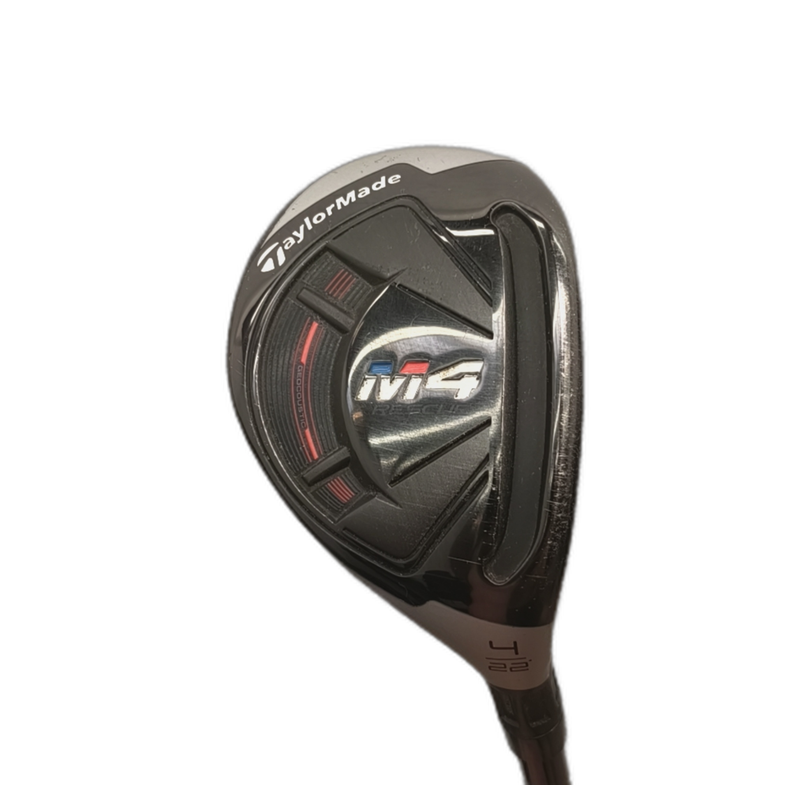 TaylorMade M4 Rescue Hybrid / Flex Regular / #3/19 [model:silueta] [bg:handrolled]