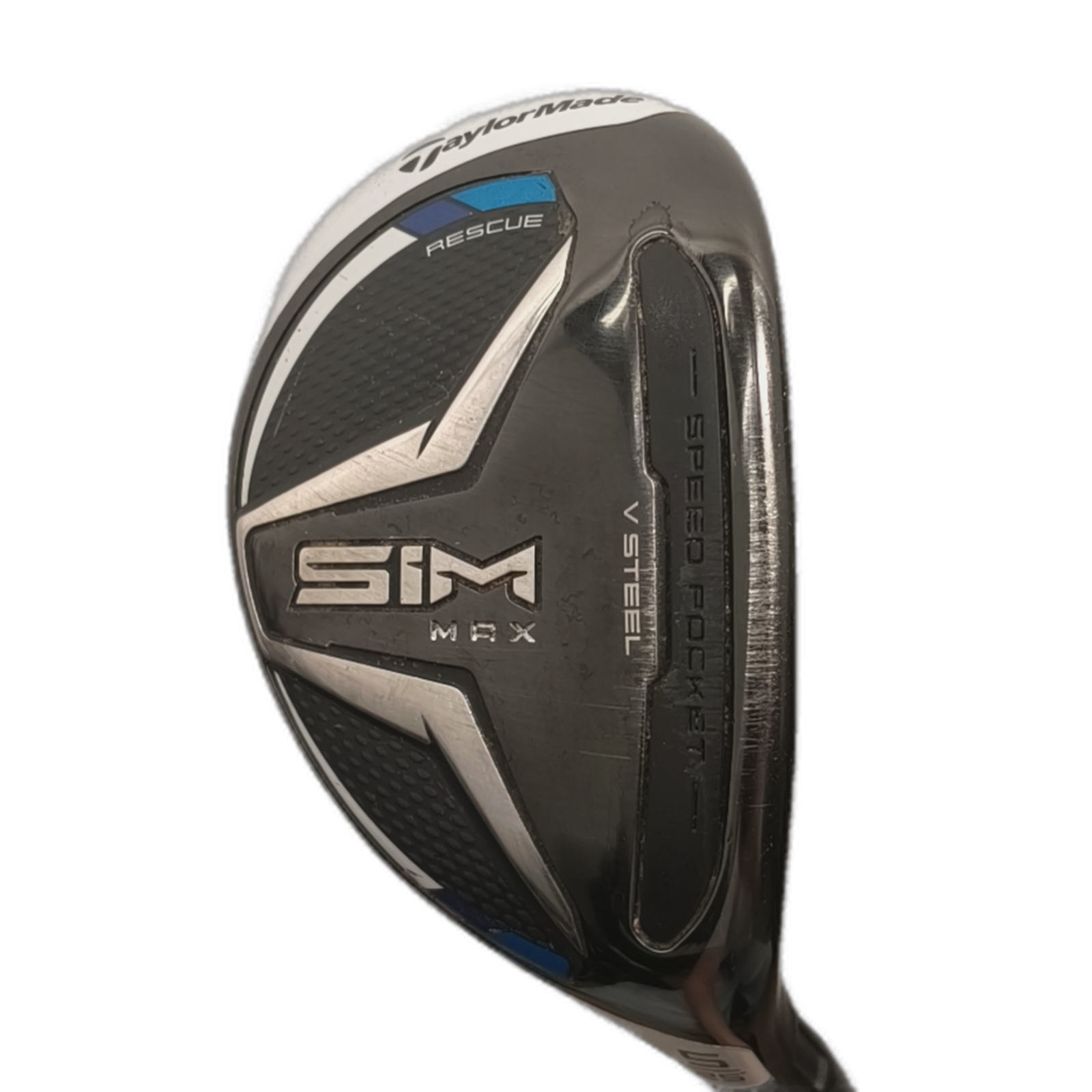 TaylorMade SIM2 Titanium Hybrid / Flex Regular / #5/25 [model:silueta] [bg:handrolled]