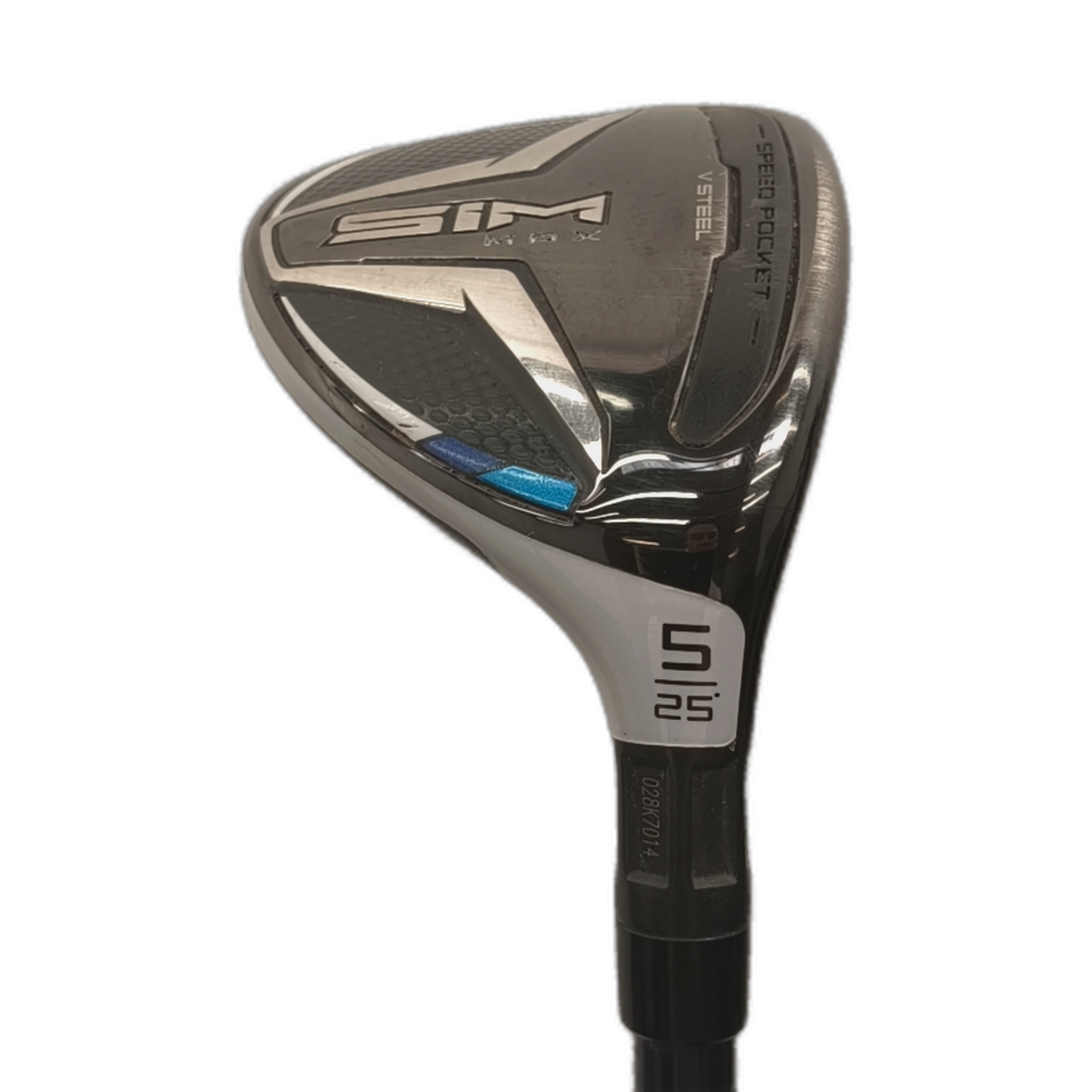 TaylorMade SIM2 Titanium Hybrid / Flex Regular / #5/25 [model:silueta] [bg:handrolled]