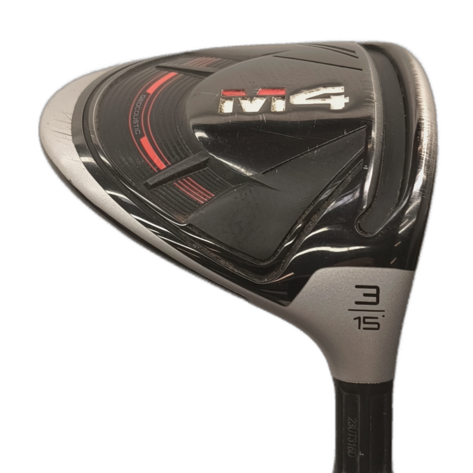 TaylorMade M4 2018 Fairway Wood / Flex Stiff / #3/15 [model:silueta] [bg:handrolled]