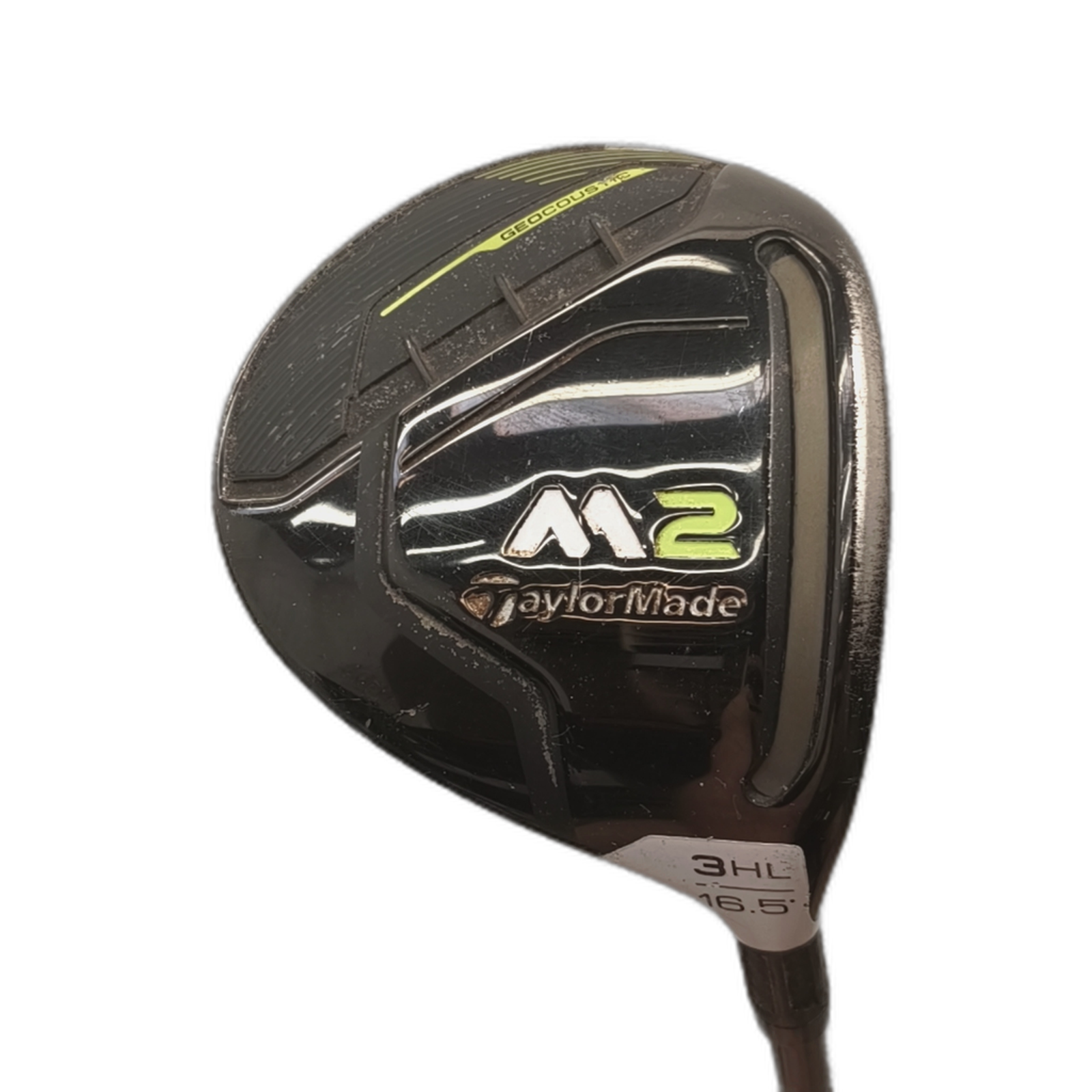 TaylorMade M2 2017 Fairway Wood / Flex Regular / #3/16.5 [model:silueta] [bg:handrolled]