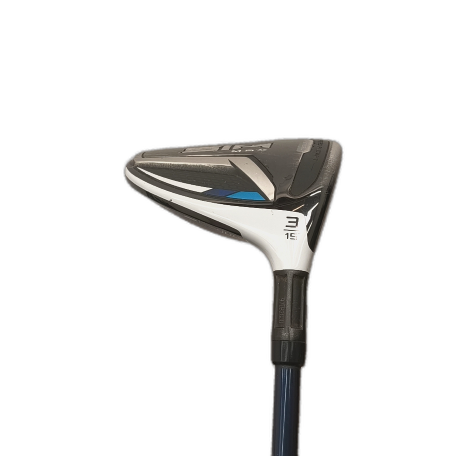 TaylorMade SIM Max Fairway Wood / Flex Regular / #3/15 [model:silueta] [bg:handrolled]