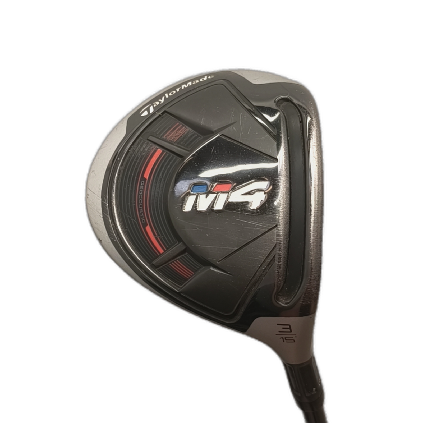TaylorMade M4 2018 Fairway Wood / Flex Regular / #3/15 [model:silueta] [bg:handrolled]