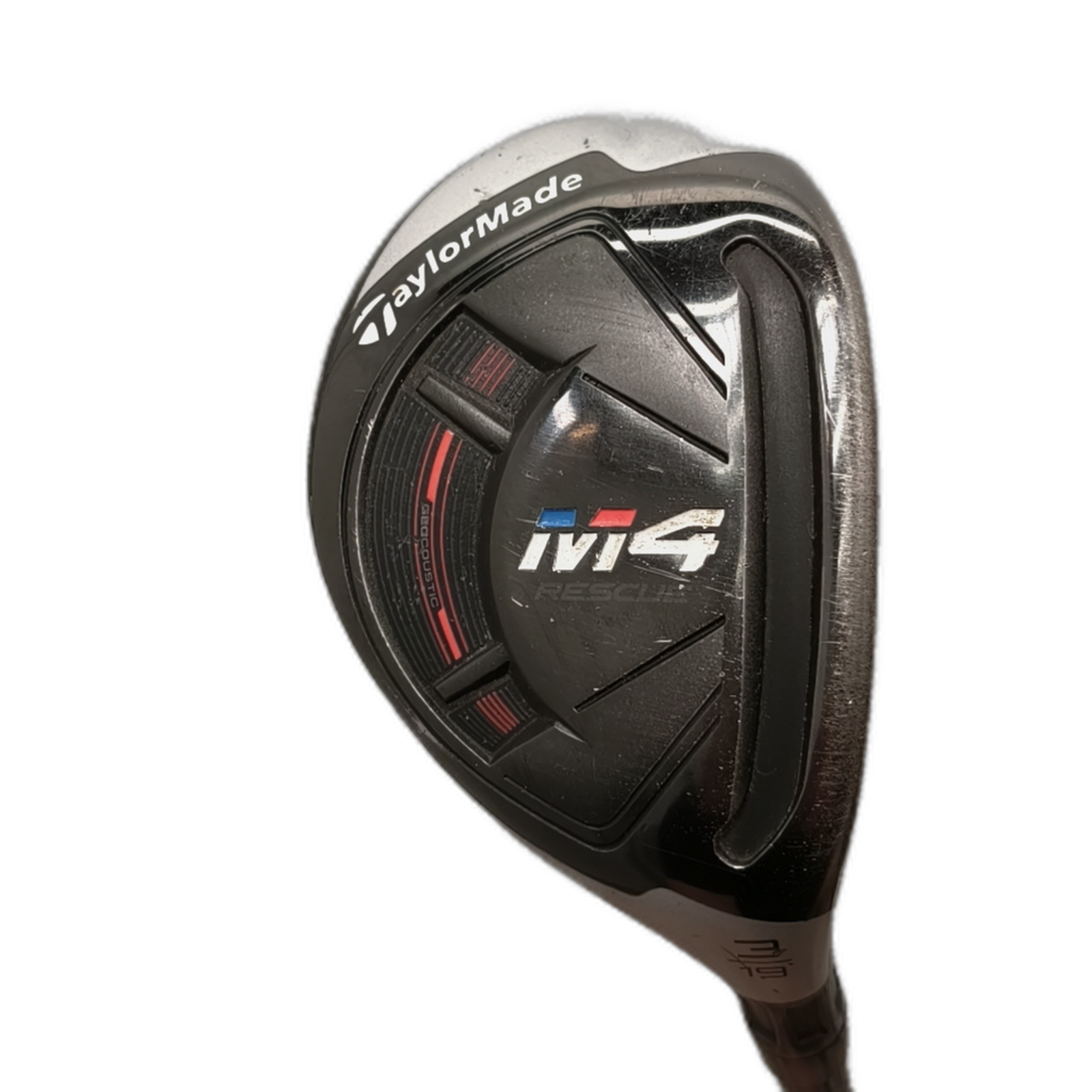 TaylorMade M4 2018 Hybrid / Flex Regular / #3/19 [model:silueta] [bg:handrolled]