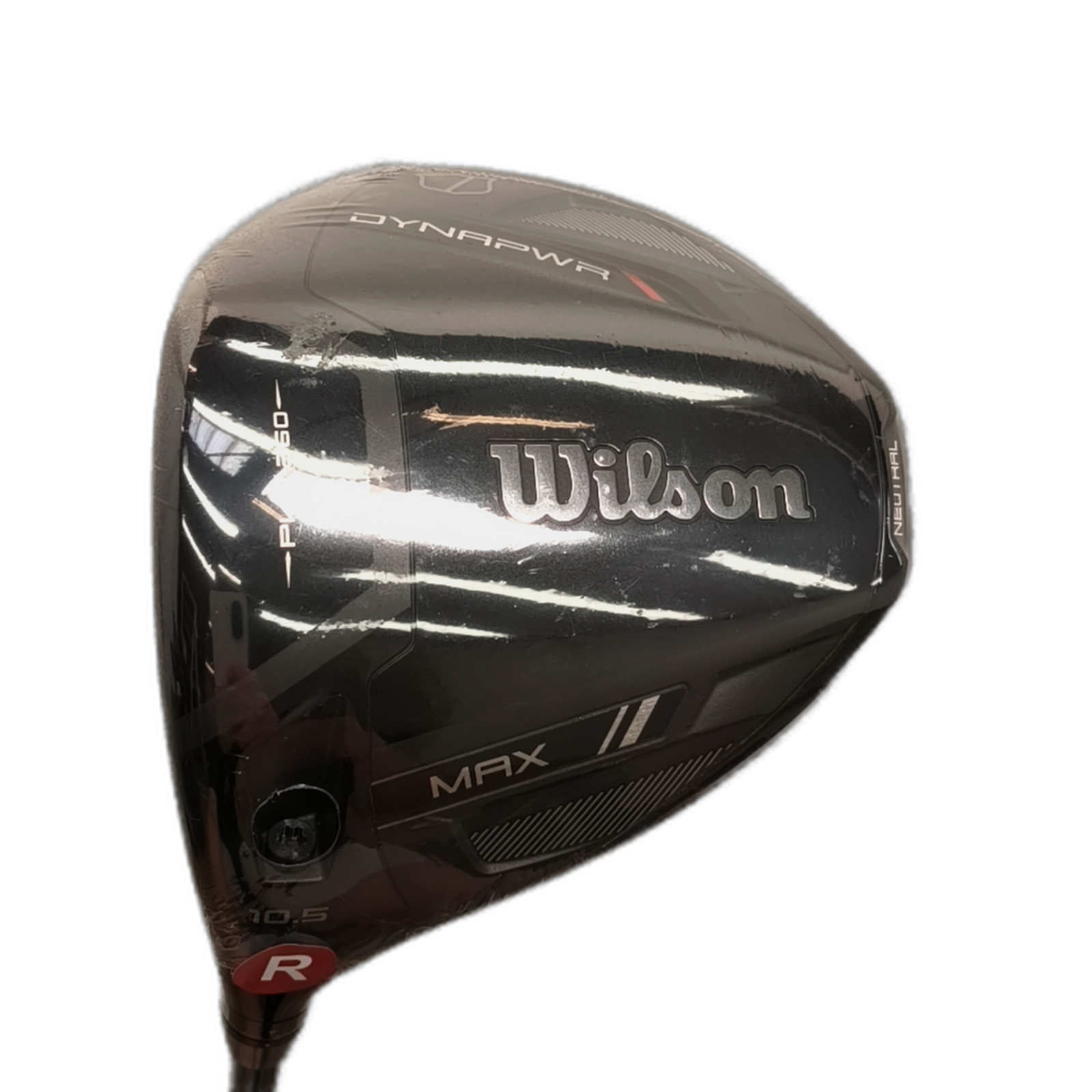 Venstre Wilson DynaPWR Max Driver / Flex Regular / Loft 10.5 [model:silueta] [bg:handrolled]
