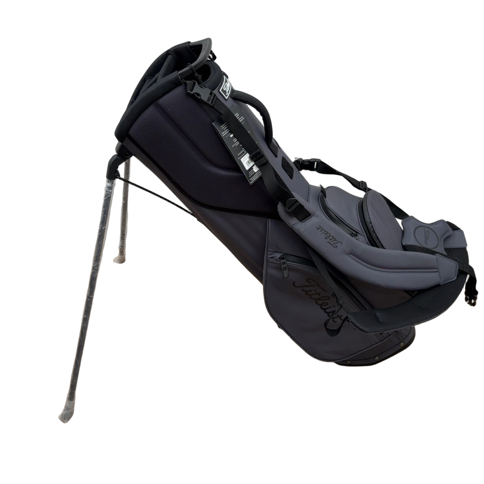 Titleist Players 4+ stadry Golf Bag / 4-Rum / Grå [model:birefnet-general] [bg:handrolled]