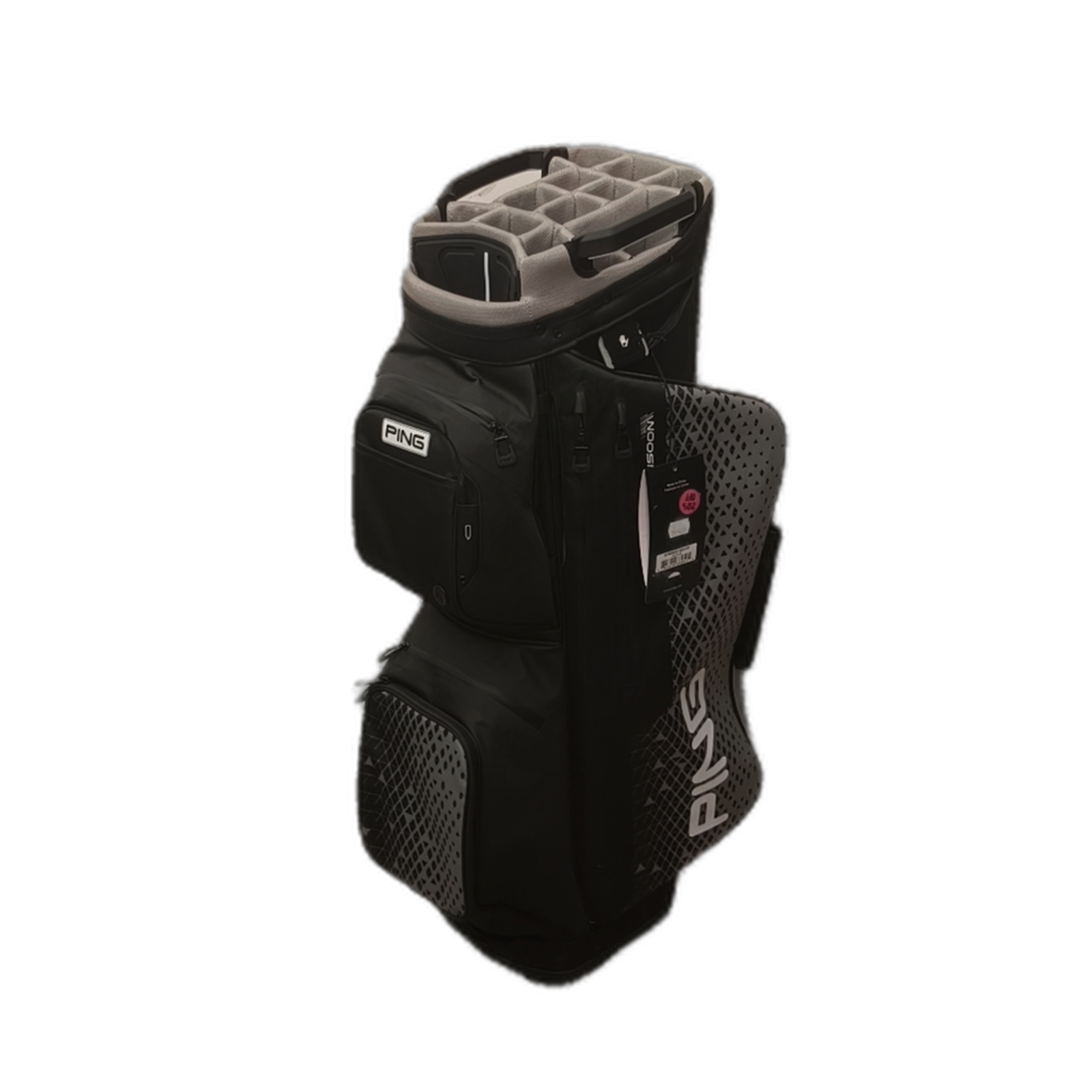 PING Pioneer Golf Bag / 15-Way / Black [model:silueta] [bg:handrolled]