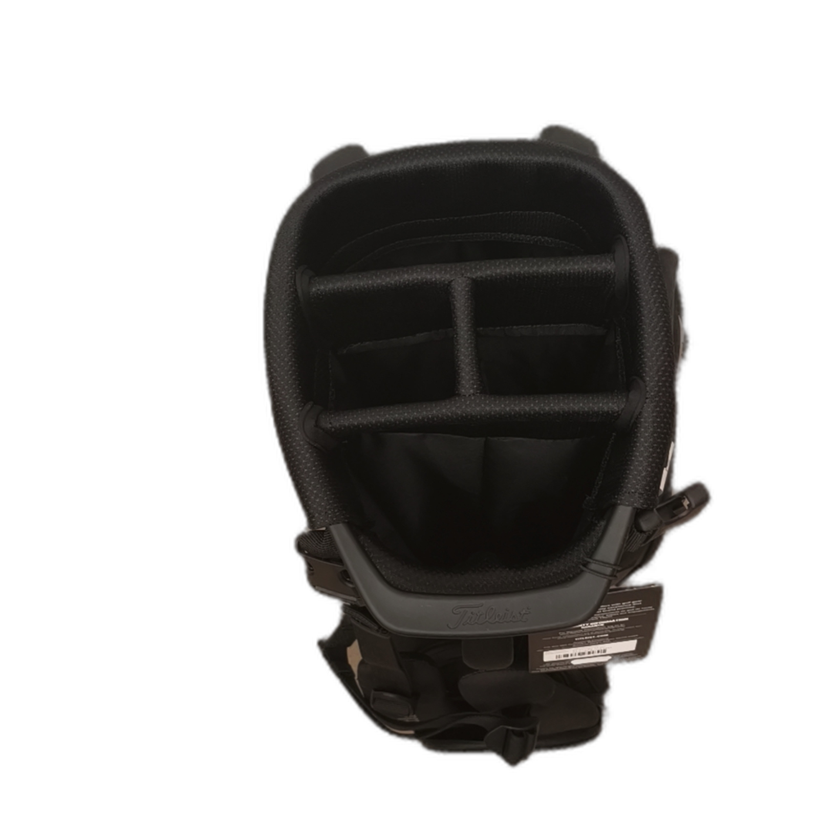 Titleist Players 4+ Stadry Golf Bag / 4-way / Black [model:silueta] [bg:handrolled]
