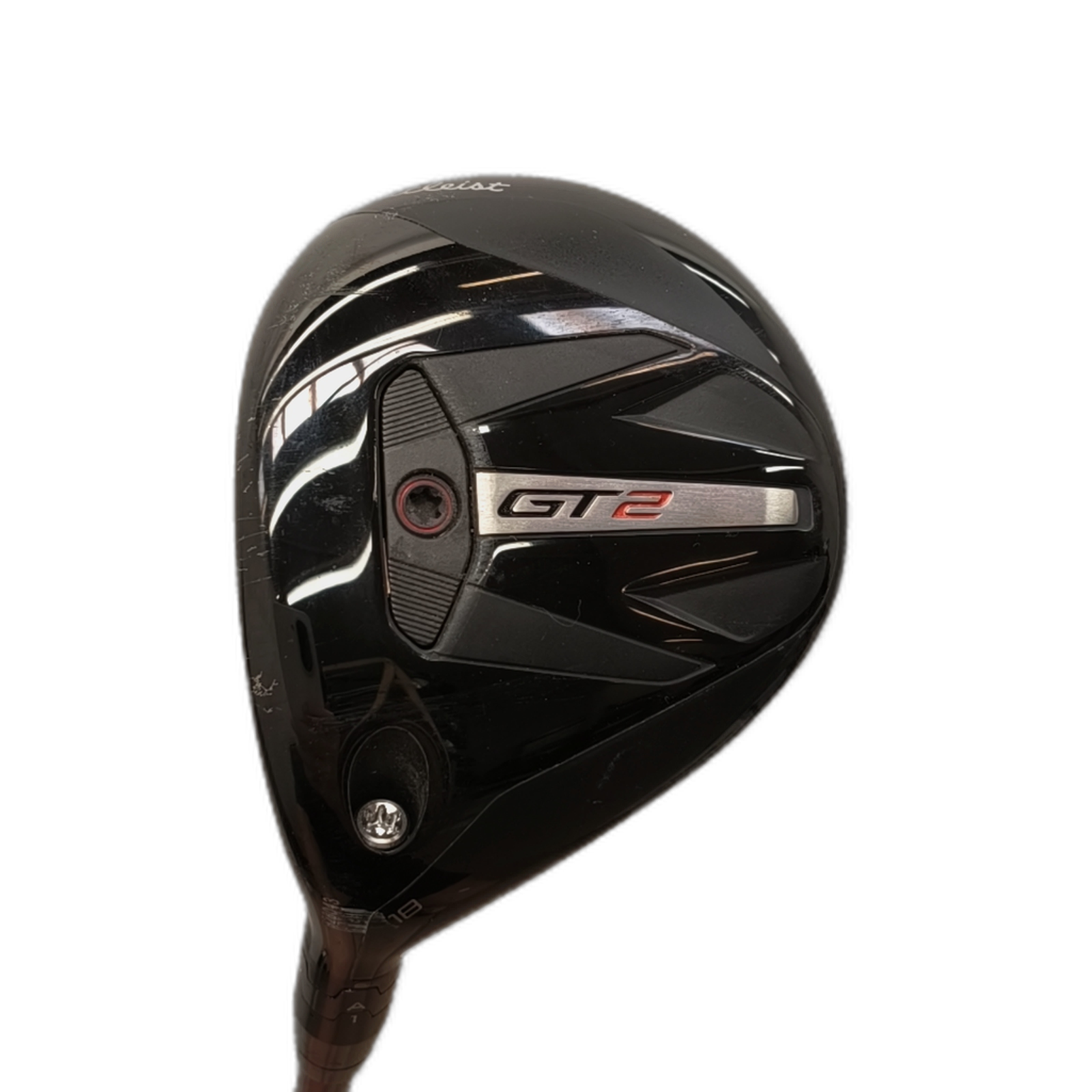Venstre Titleist GT2 Fairway Wood / Flex Regular / #5/18 [model:silueta] [bg:handrolled]