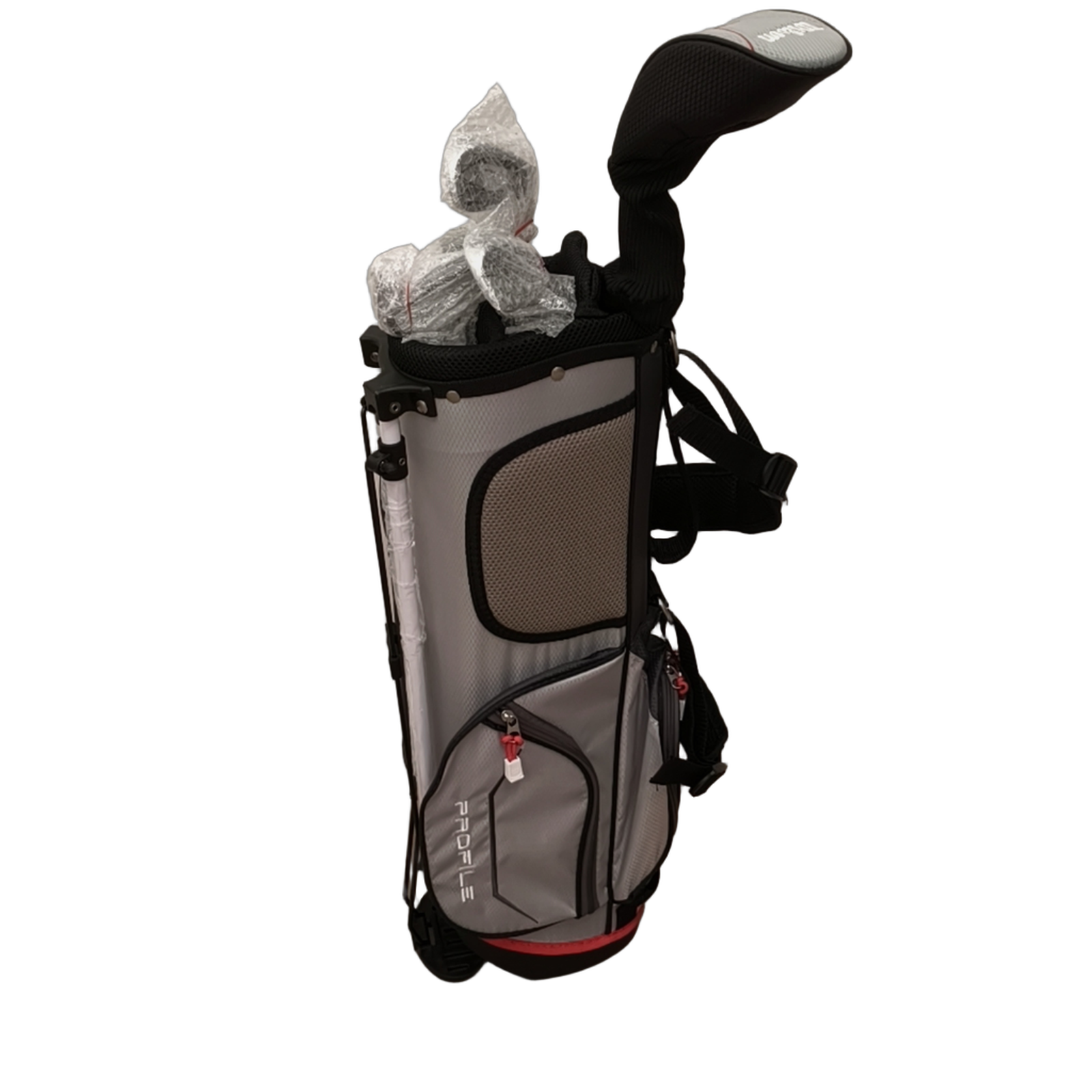 Wilson Profile Junior Komplet Sæt Med Bag / 7i / Flex Junior  / Grafit [model:birefnet-general] [bg:handrolled]