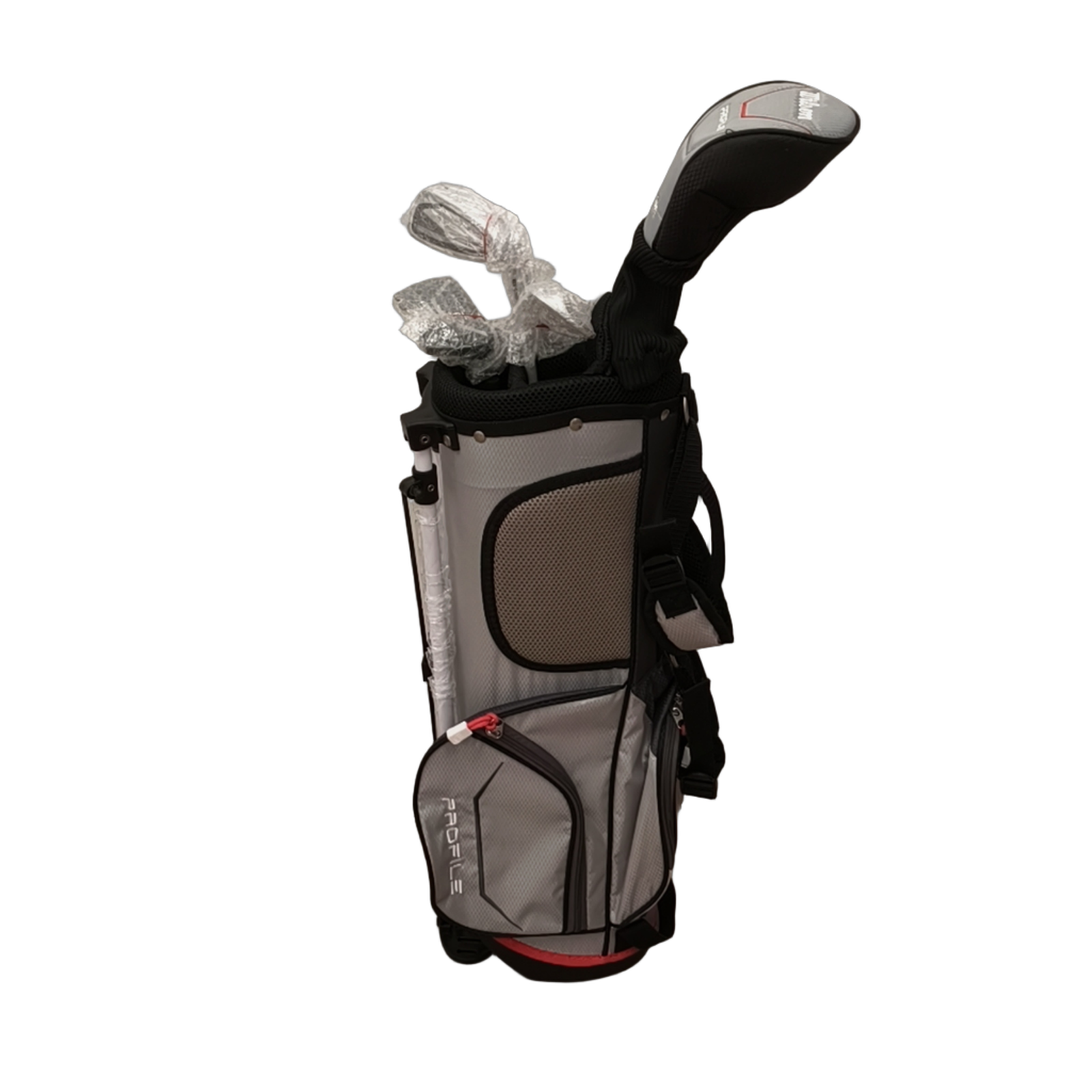 Wilson Profile Junior Komplet Sæt Med Bag / 7i / Flex Junior  / Grafit [model:birefnet-general] [bg:handrolled]