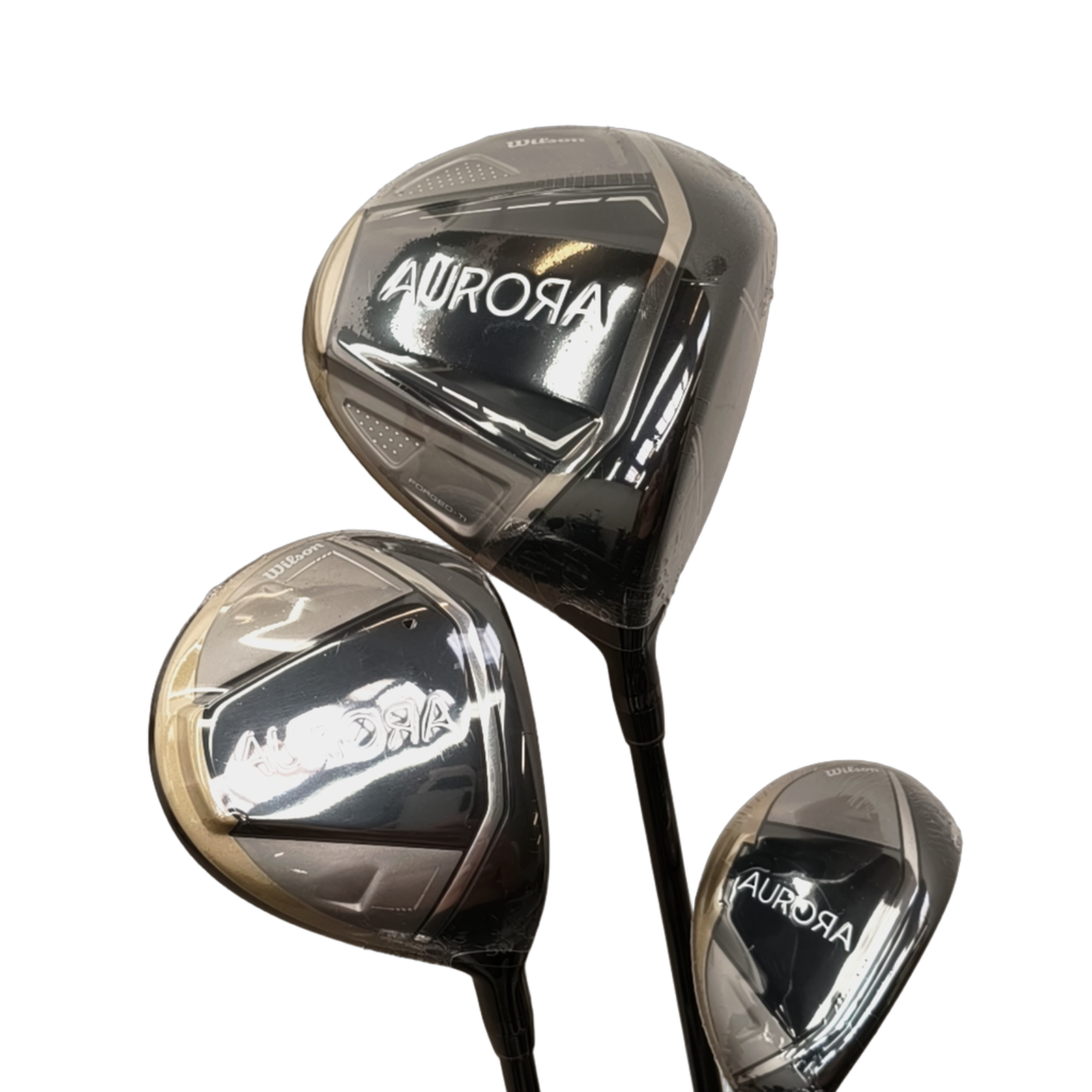 Wilson Aurora Komplet Sæt Med Bag / 7-PW+SW / Flex Junior  / Grafit [model:birefnet-general] [bg:handrolled]