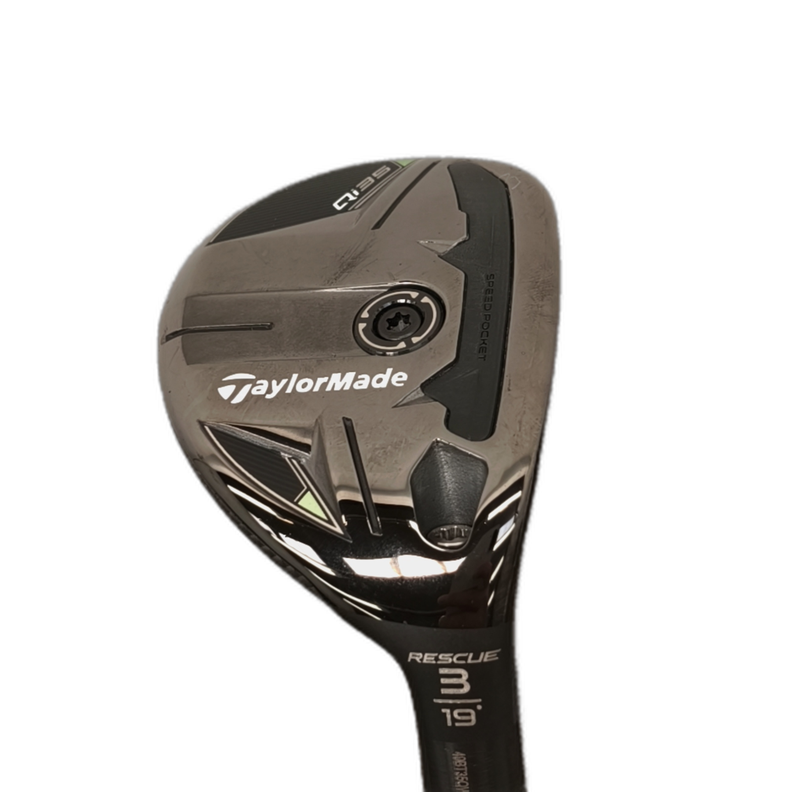 TaylorMade Qi35 Tour Hybrid / Flex Stiff / #3/19 [model:silueta] [bg:handrolled]