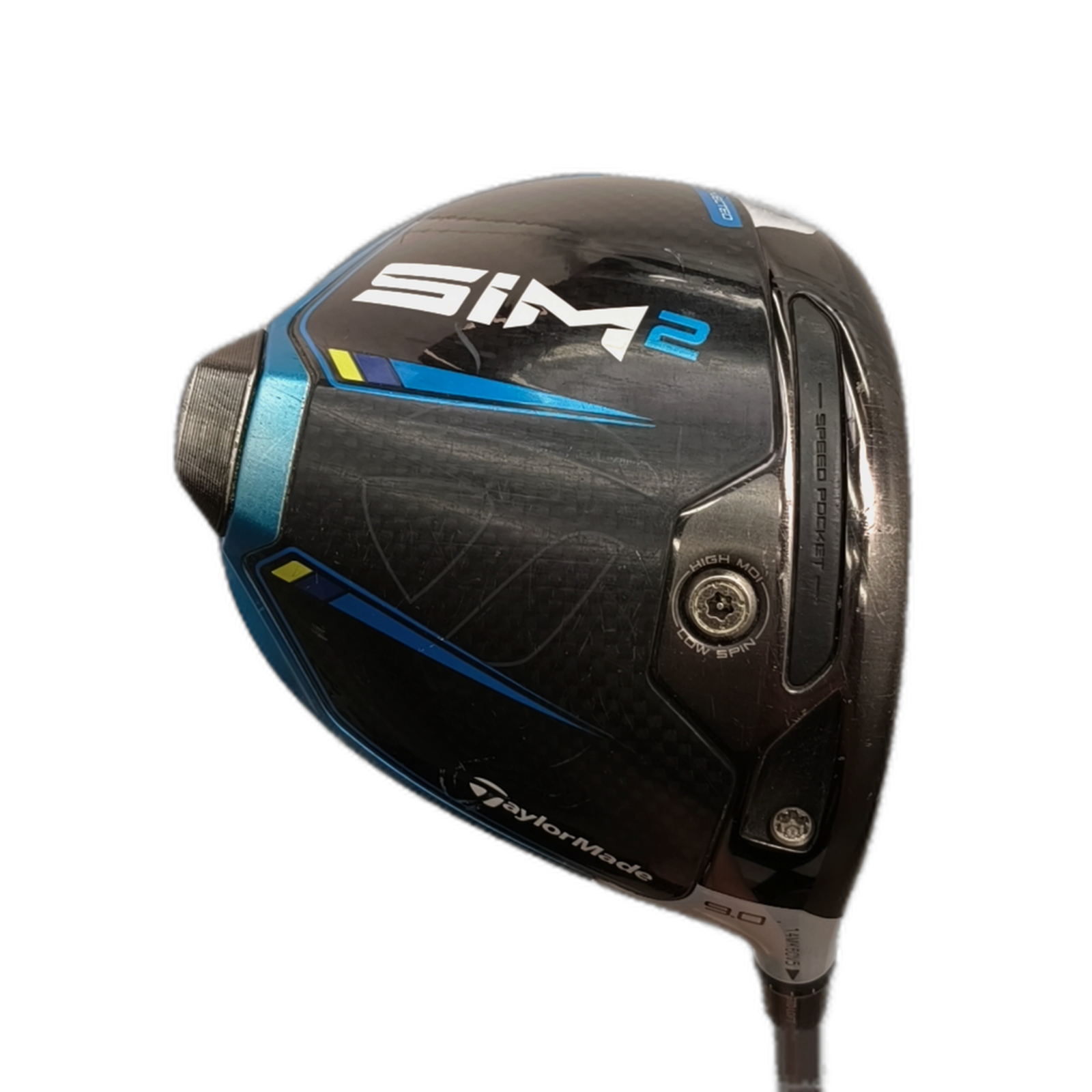 TaylorMade Sim 2 Driver / Flex Regular / Loft 9 [model:silueta] [bg:handrolled]