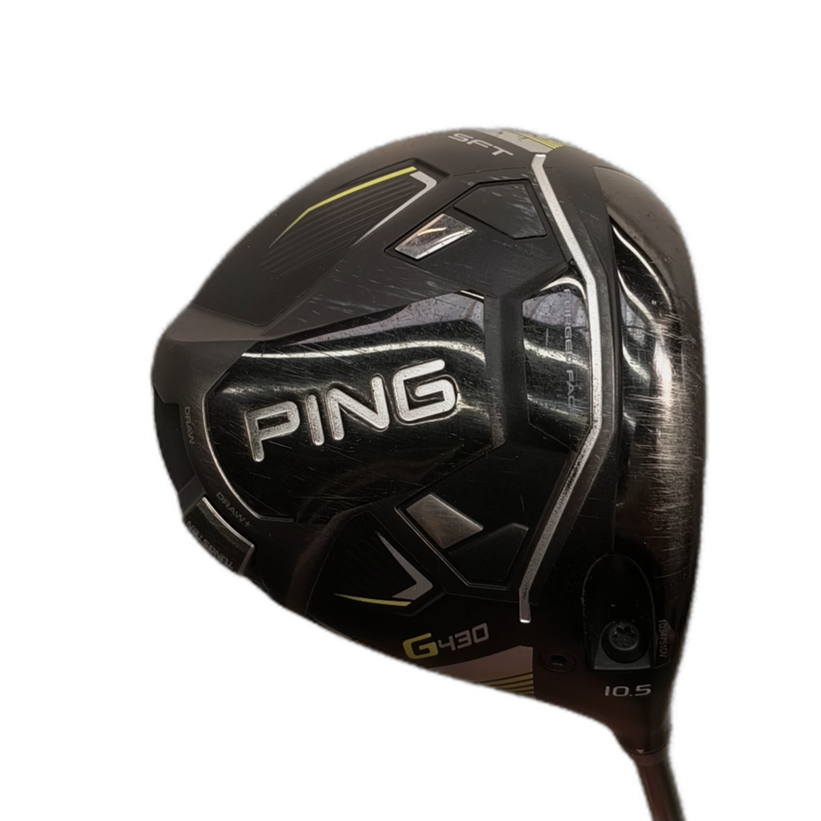 PING G430 SFT Driver / Flex Regular / Loft 10.5 [model:silueta] [bg:handrolled]
