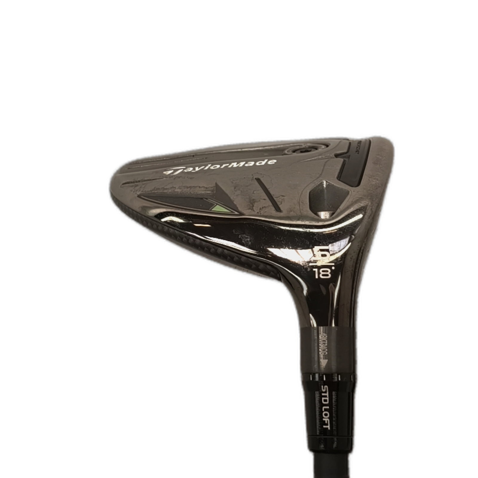 TaylorMade Qi35 Fairway Wood / Flex Regular / #5/18 [model:silueta] [bg:handrolled]