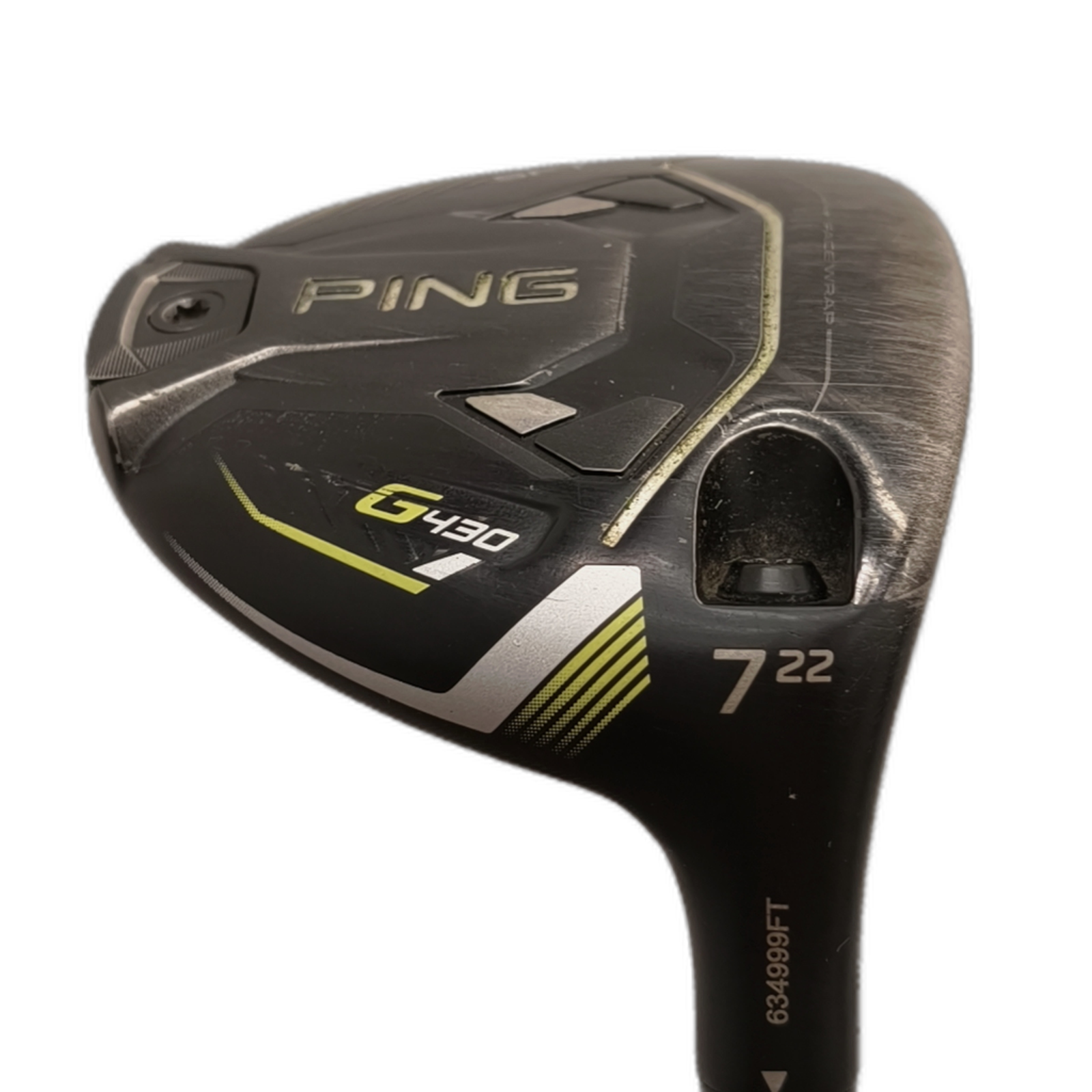 PING G430 SFT Fairway Wood / Flex A-flex / #7/22 [model:silueta] [bg:handrolled]