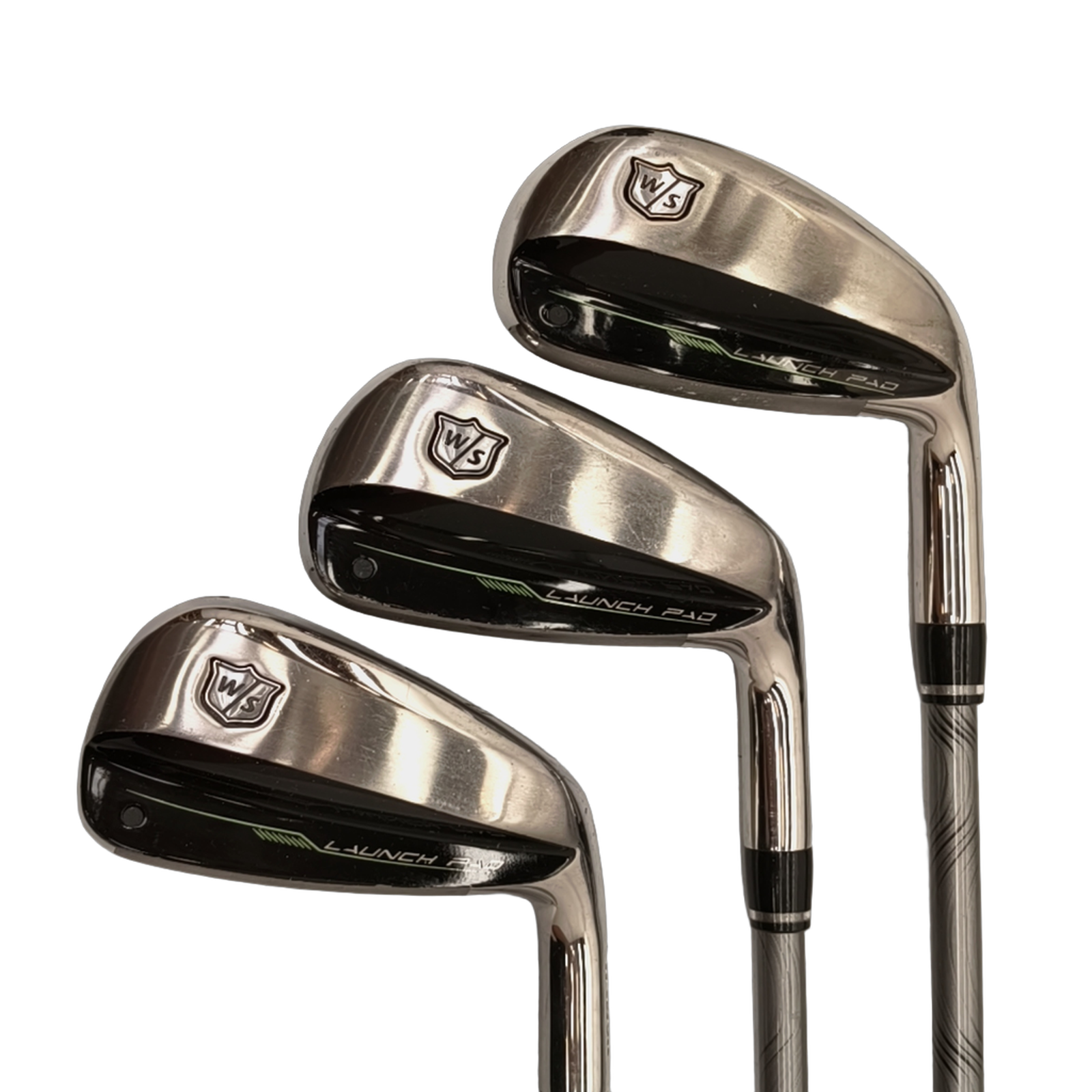 Wilson Launch Pad Jernsæt / 5-PW / Flex Ladies / Grafit [model:birefnet-general] [bg:handrolled]