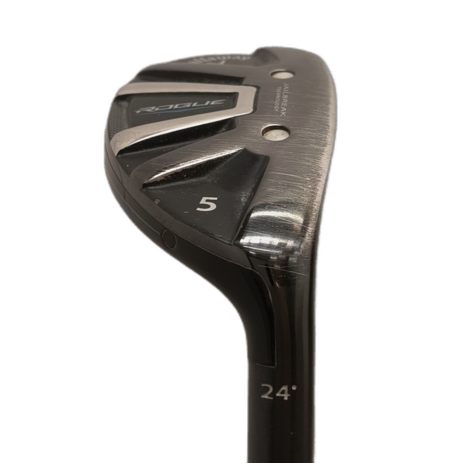 Callaway Rogue Hybrid / Flex Regular / #5/24 [model:silueta] [bg:handrolled]