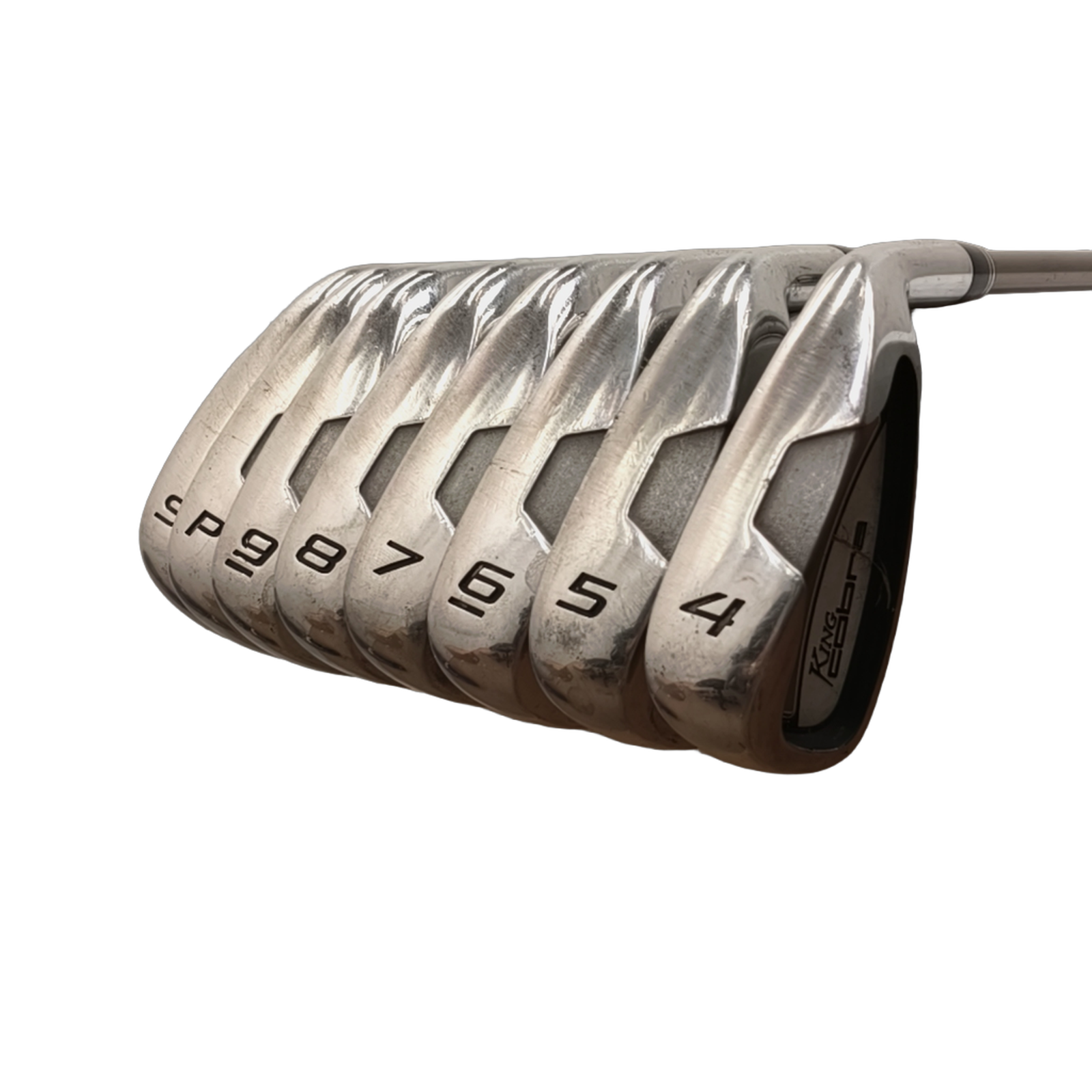 Cobra King SZ Jernsæt / 4-PW+SW / Flex A-flex / Grafit [model:birefnet-general] [bg:handrolled]