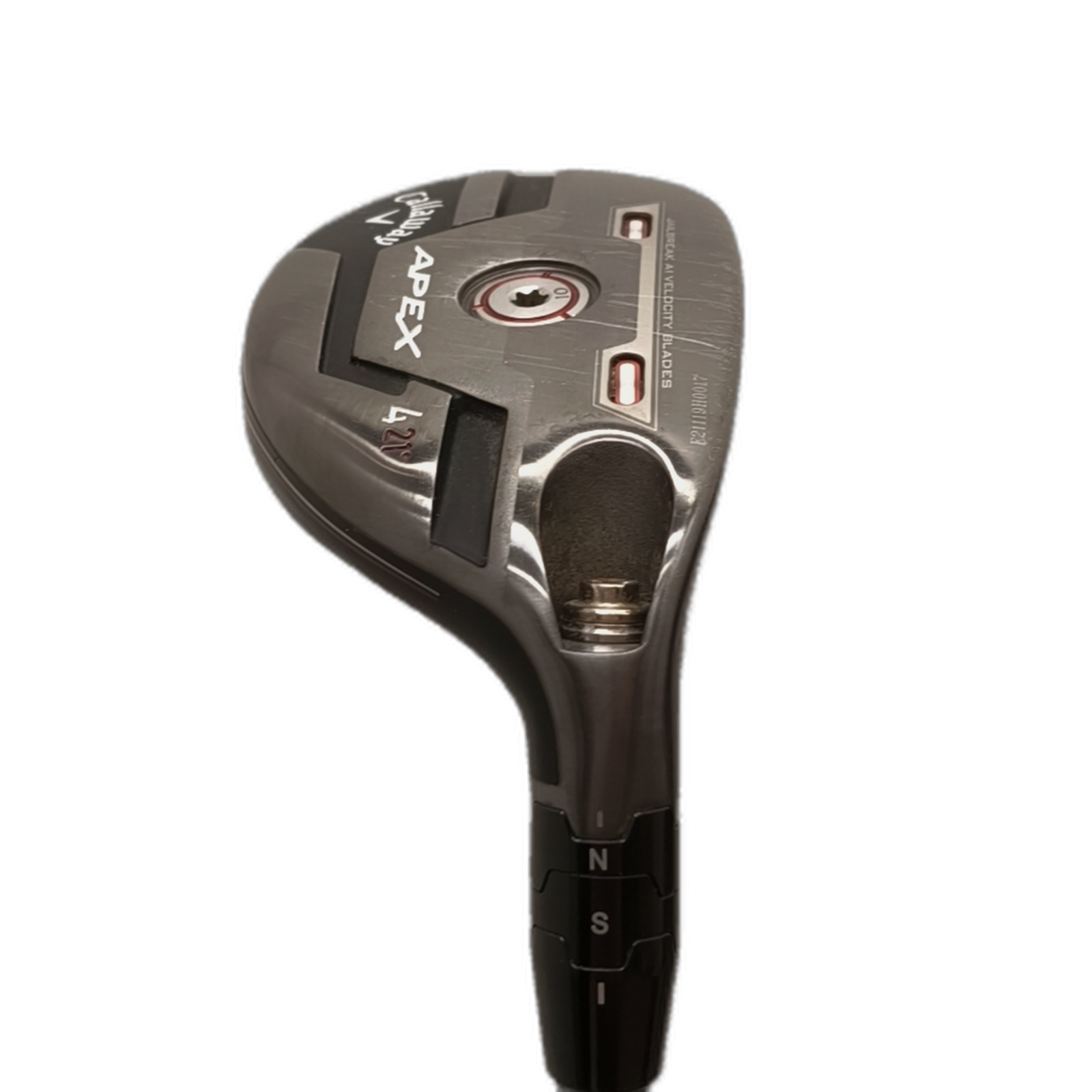 Callaway Apex Hybrid / Flex Regular / #4/21 [model:silueta] [bg:handrolled]