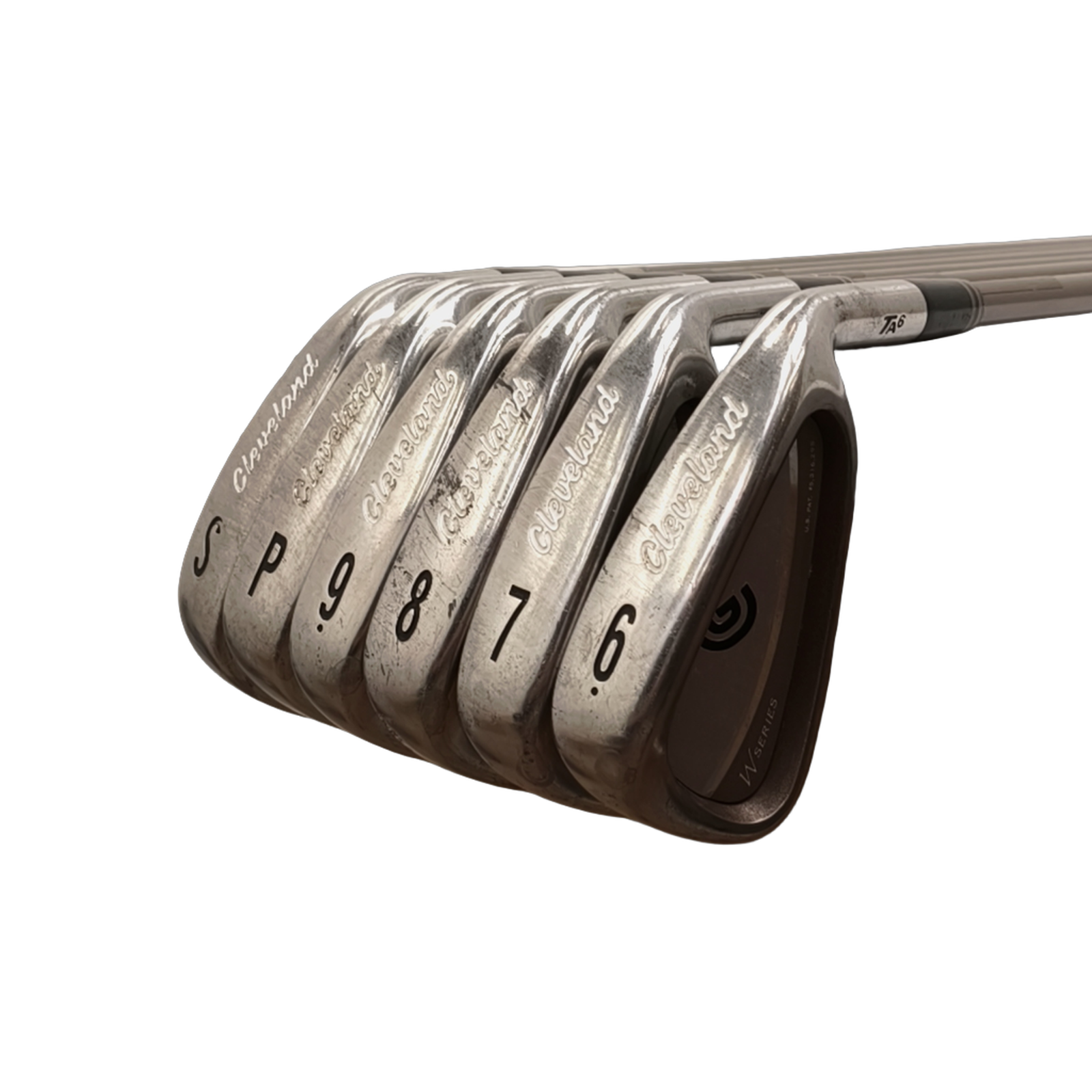 Cleveland TA6 Jernsæt / 6-PW+SW / Flex Ladies / Grafit [model:birefnet-general] [bg:handrolled]