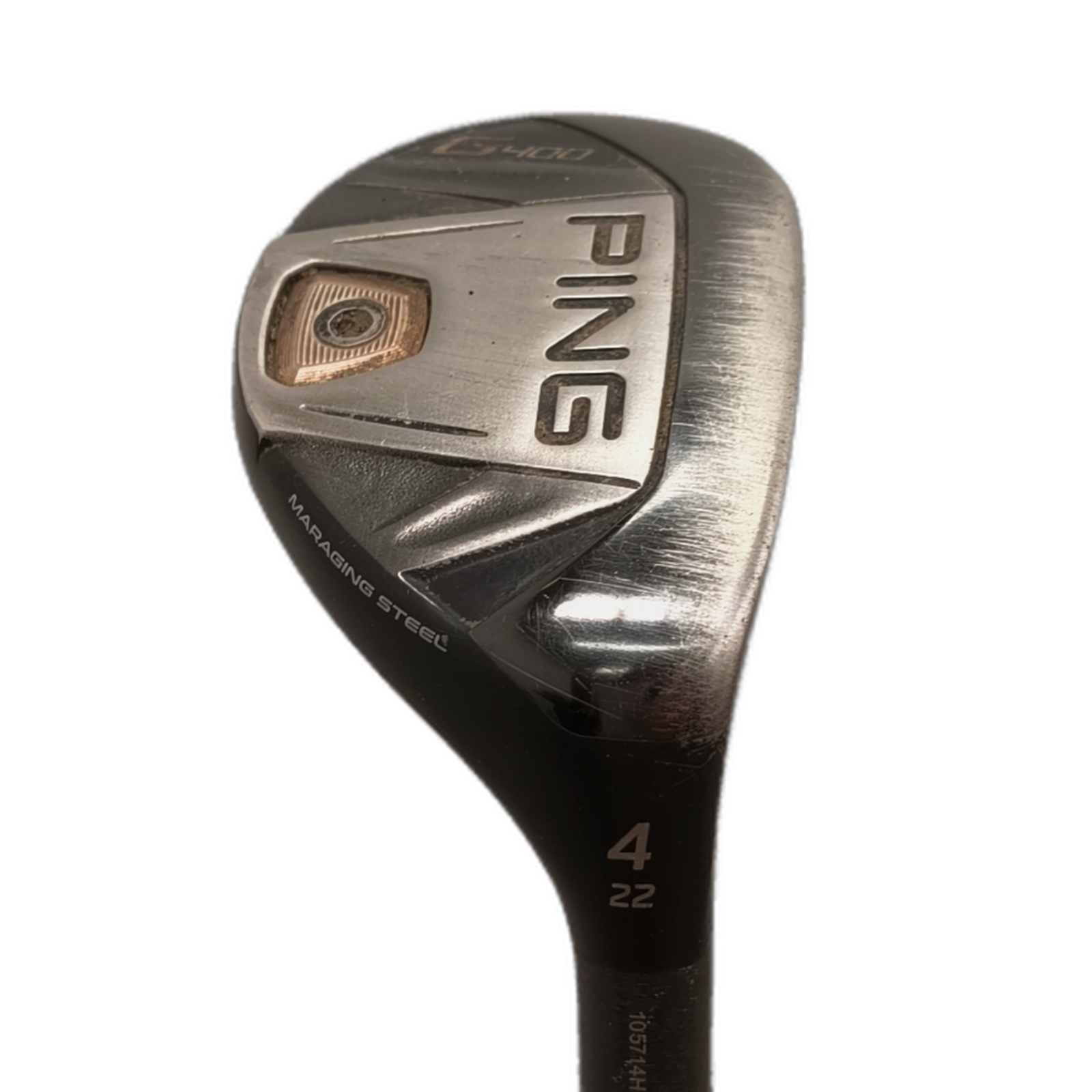 PING G400 Hybrid / Flex Regular / #4/22 [model:silueta] [bg:handrolled]