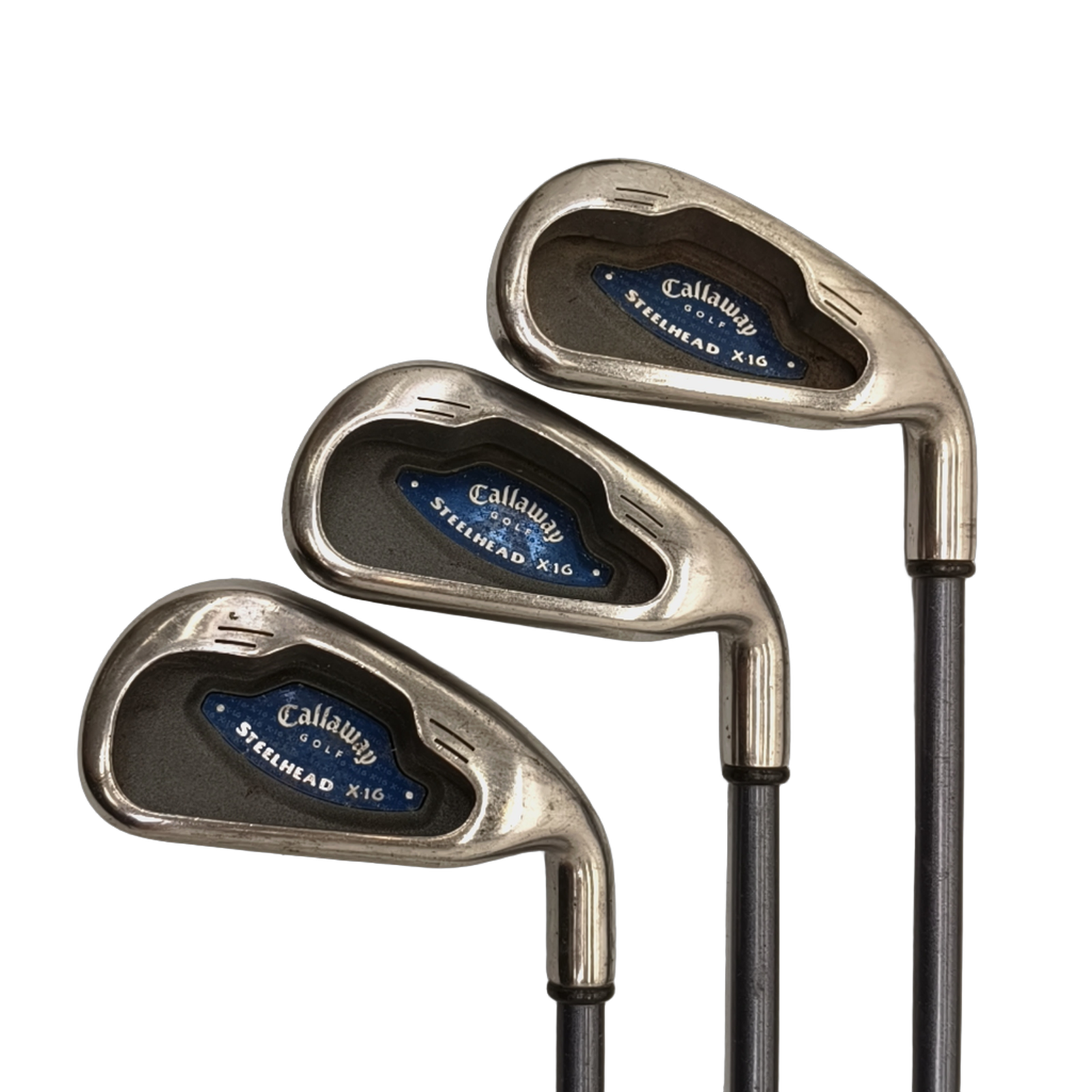 Callaway Steelhead X-16 Jernsæt / 4-PW / Flex Regular / Grafit [model:birefnet-general] [bg:handrolled]