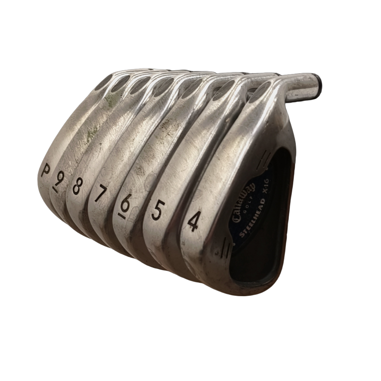 Callaway Steelhead X-16 Jernsæt / 4-PW / Flex Regular / Grafit [model:birefnet-general] [bg:handrolled]