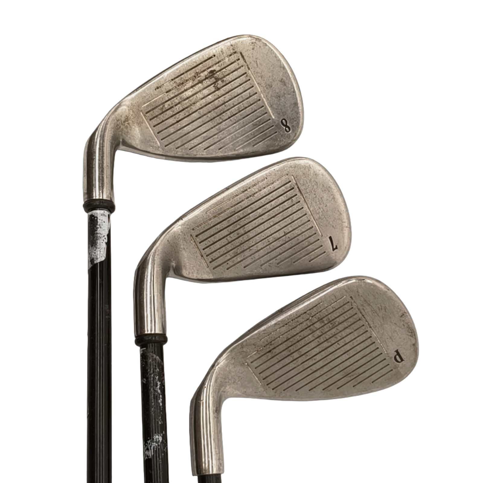 Callaway Big Bertha 2004 Jernsæt / 4-8+PW / Flex Regular / Grafit [model:birefnet-general] [bg:handrolled]